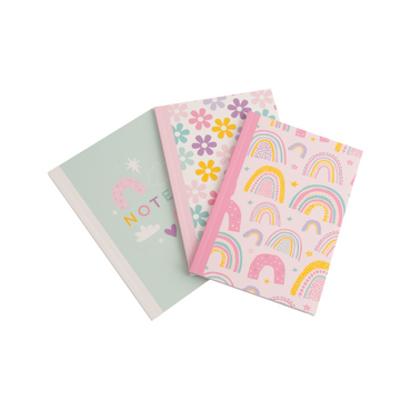 3pk A5 Notebook Set - Unicorn Dreams