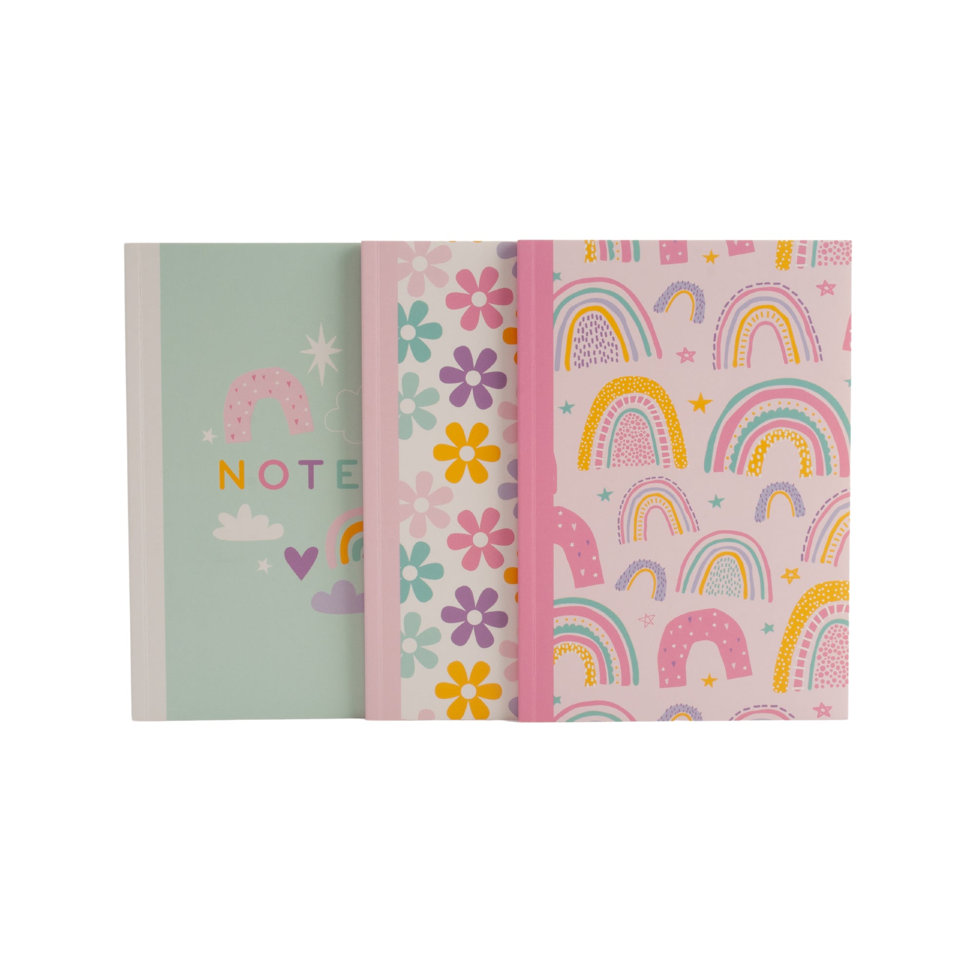 Mini 3pk A5 Notebook Set - Unicorn Dreams