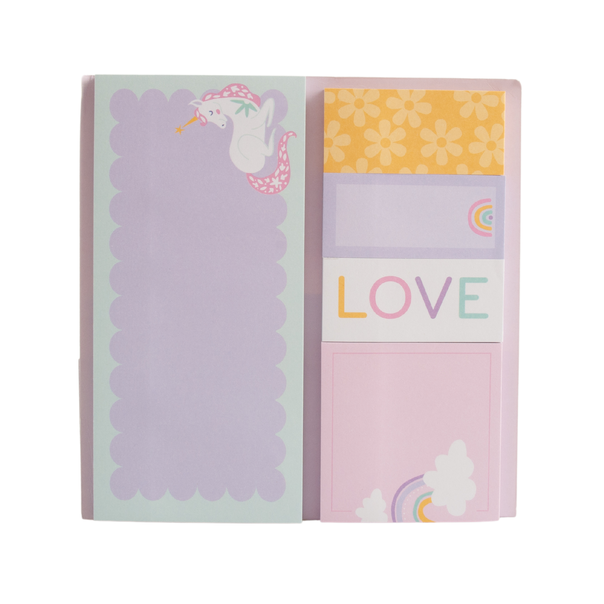 Sticky Note Pad - Unicorn Dreams