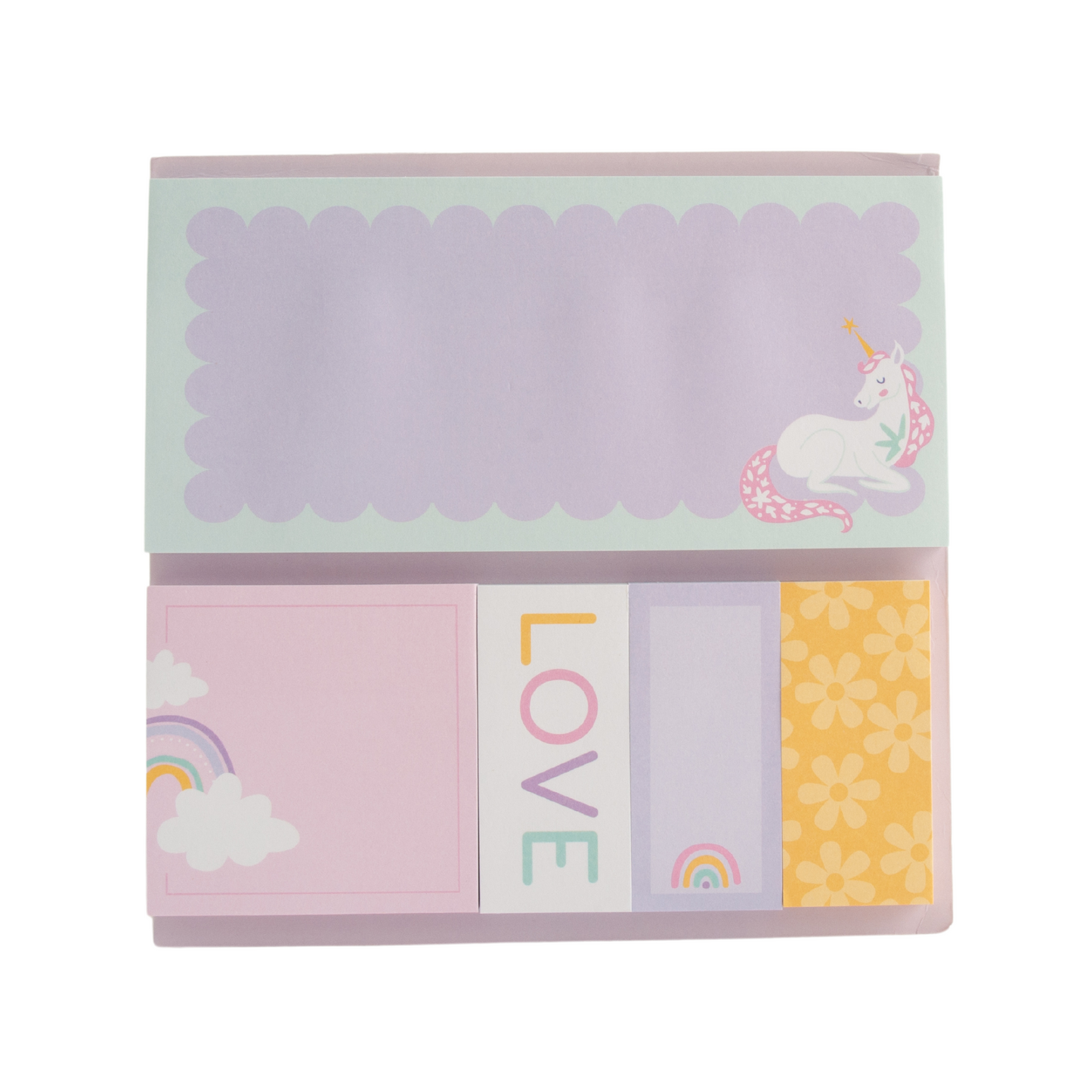 Sticky Note Pad - Unicorn Dreams