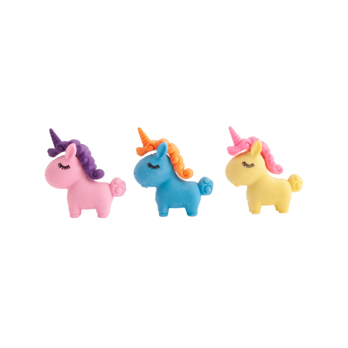 Mini Novelty Erasers - Unicorn