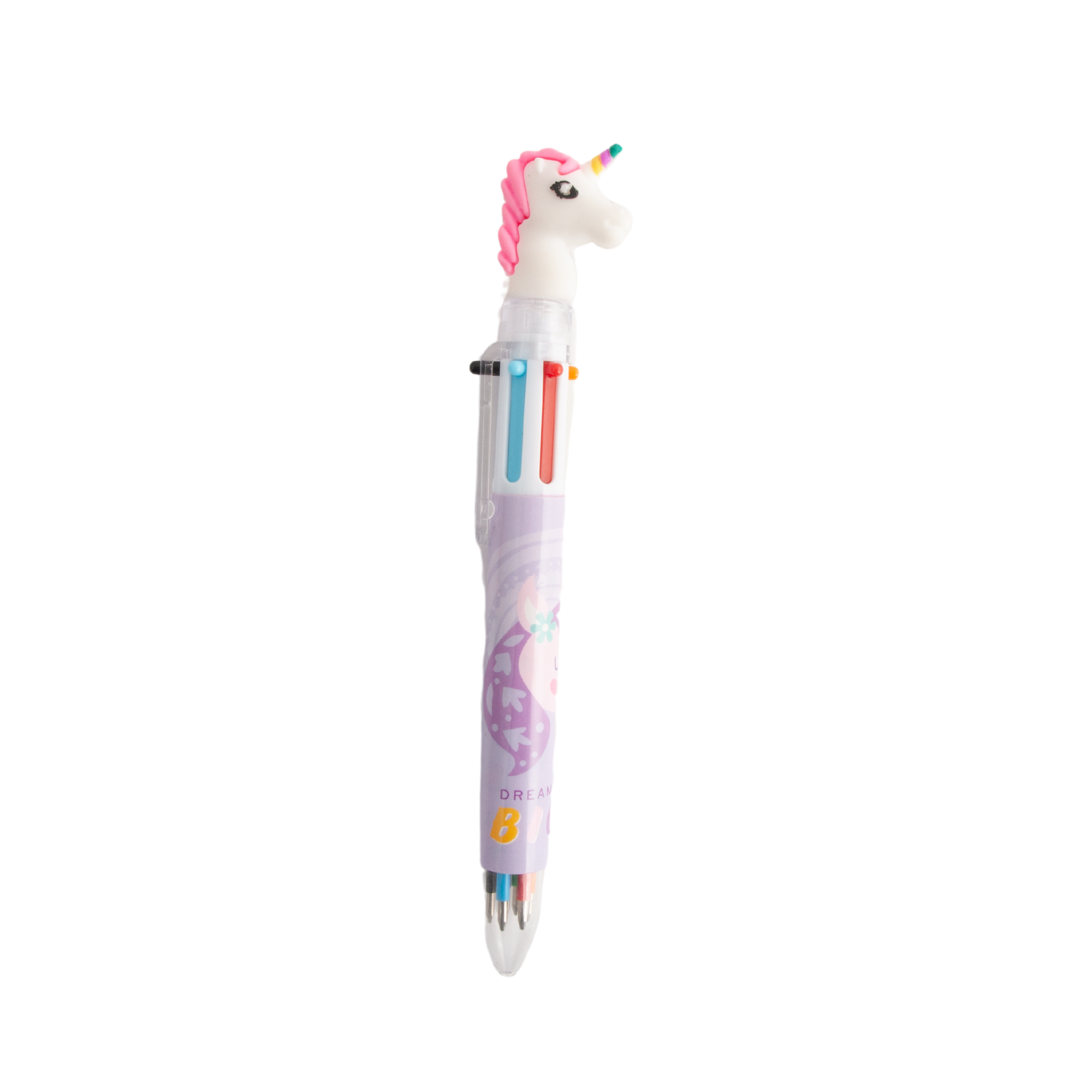 Mini Novelty Pen - Unicorn Purple