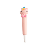 Novelty Pen - Squishy Unicorn Pink