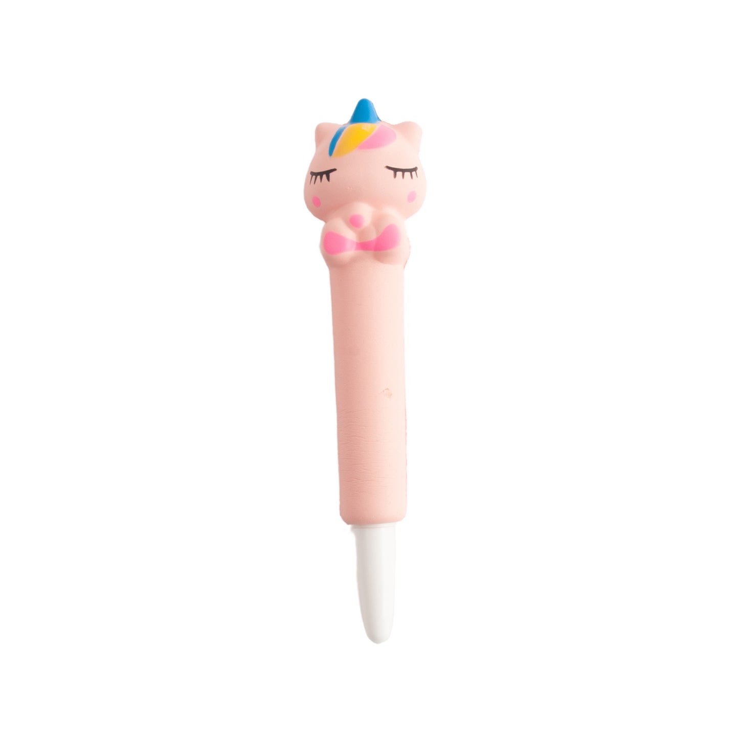 Mini Novelty Pen - Squishy Unicorn Pink