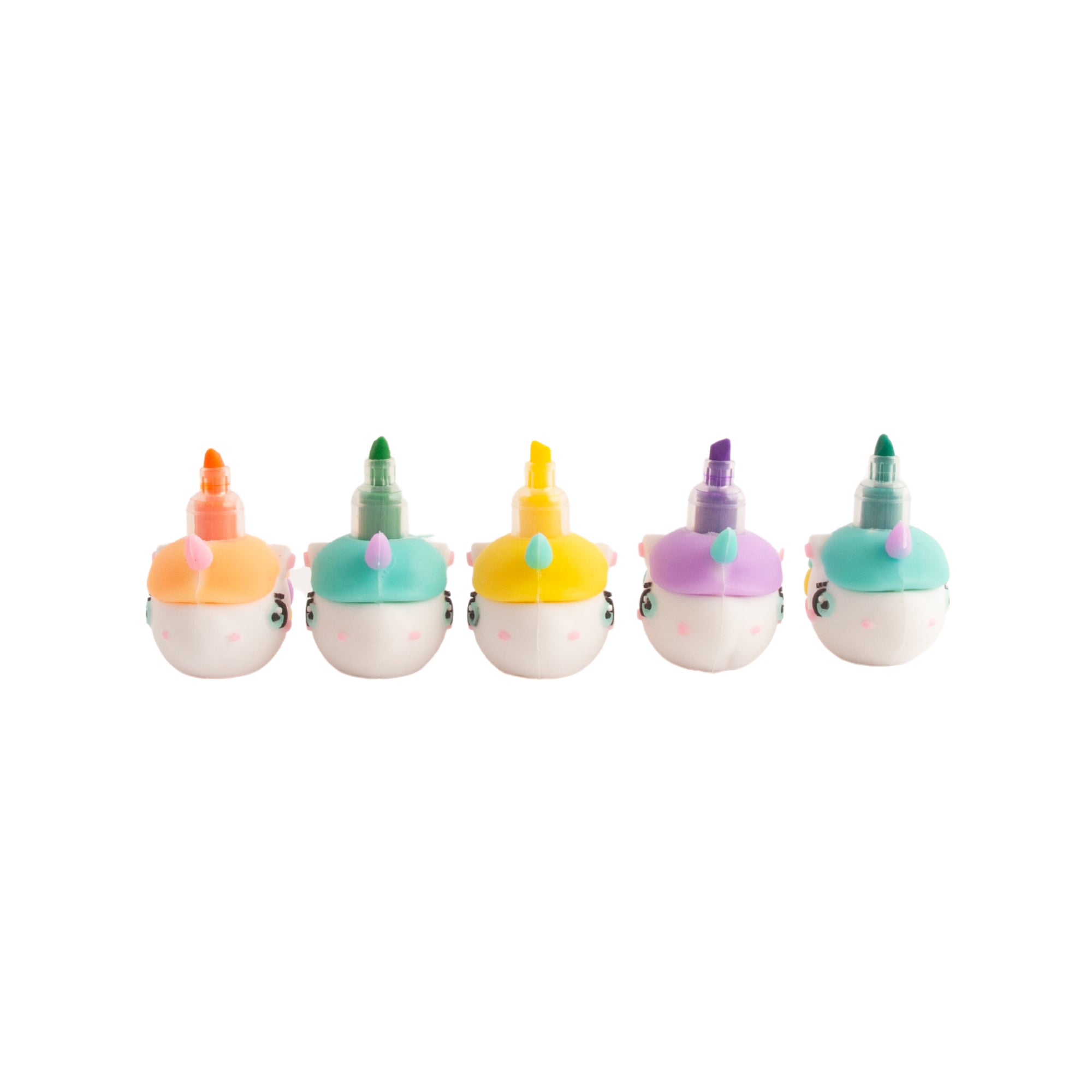 Mini 6pk Novelty Highlighters - Unicorn