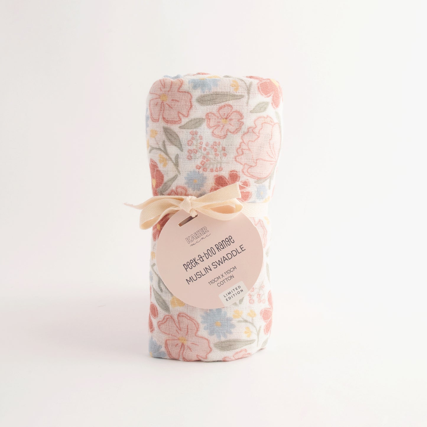 Baby Muslin Swaddle PB - PRETTY GARDEN