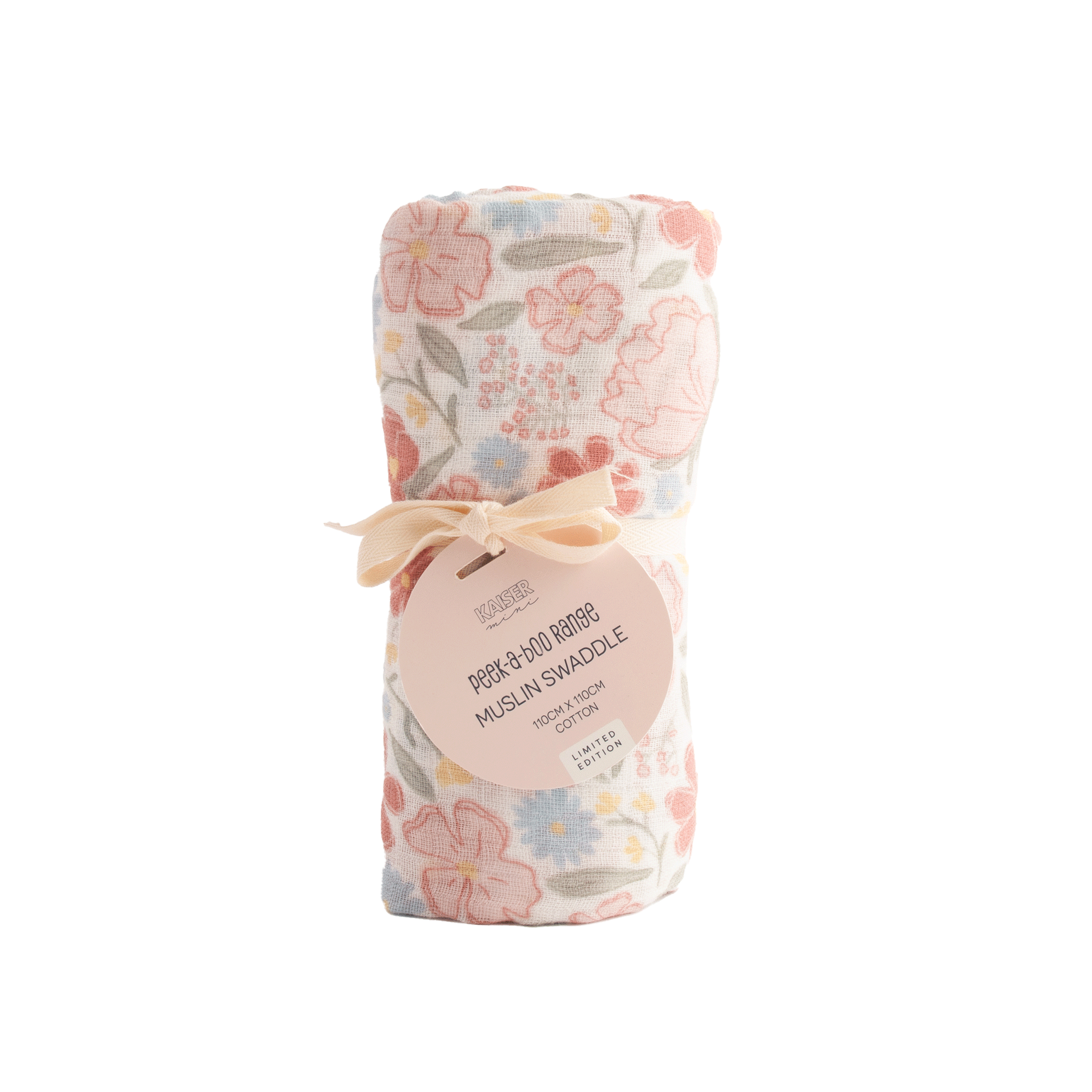 Baby Muslin Swaddle PB - PRETTY GARDEN