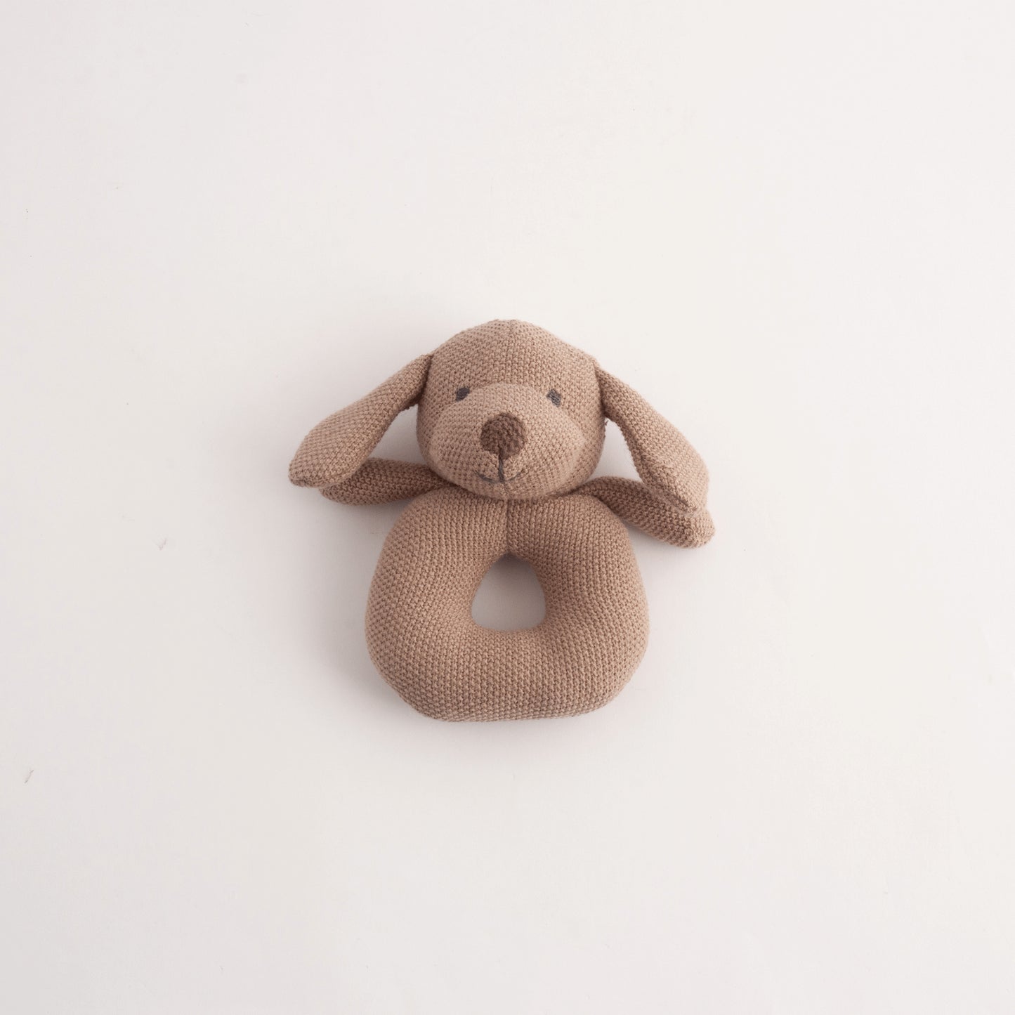 Baby Knitted Rattle PB - PUPPY