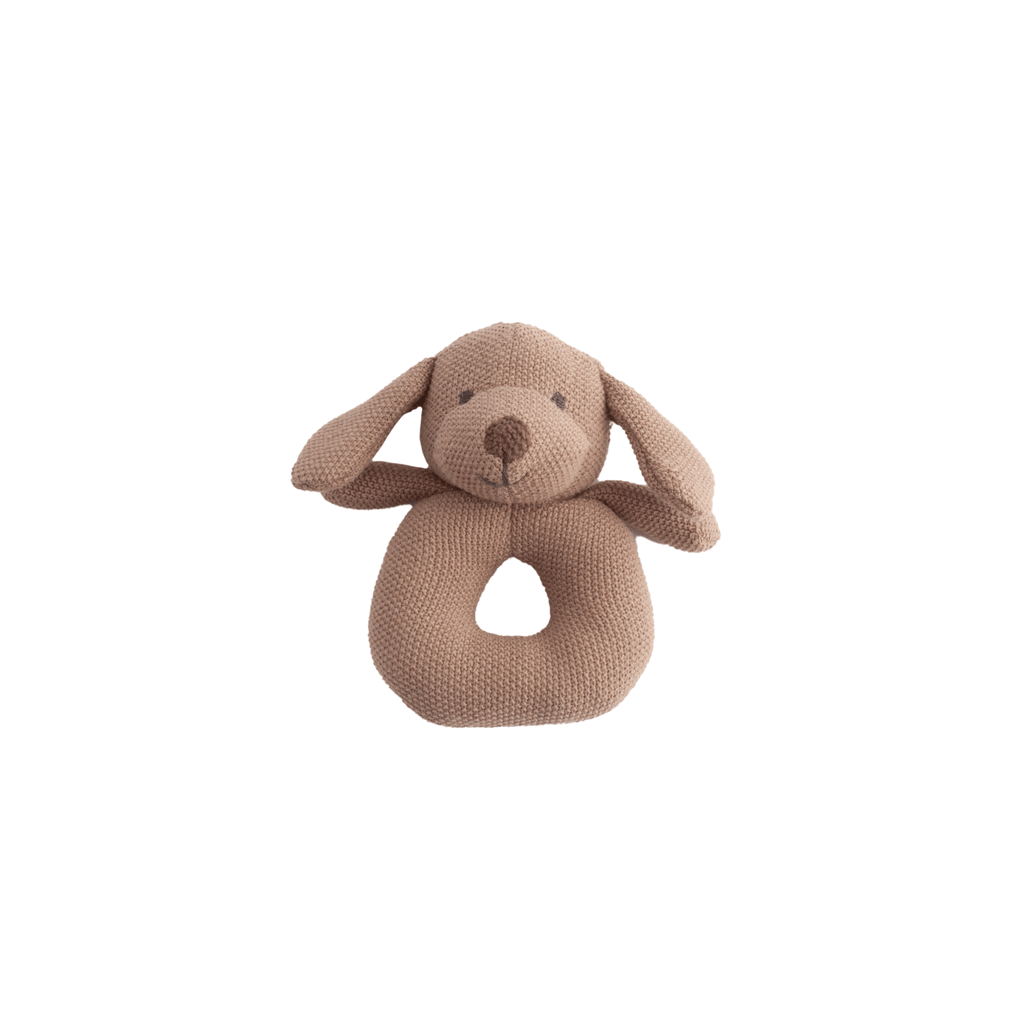 Baby Knitted Rattle PB - PUPPY