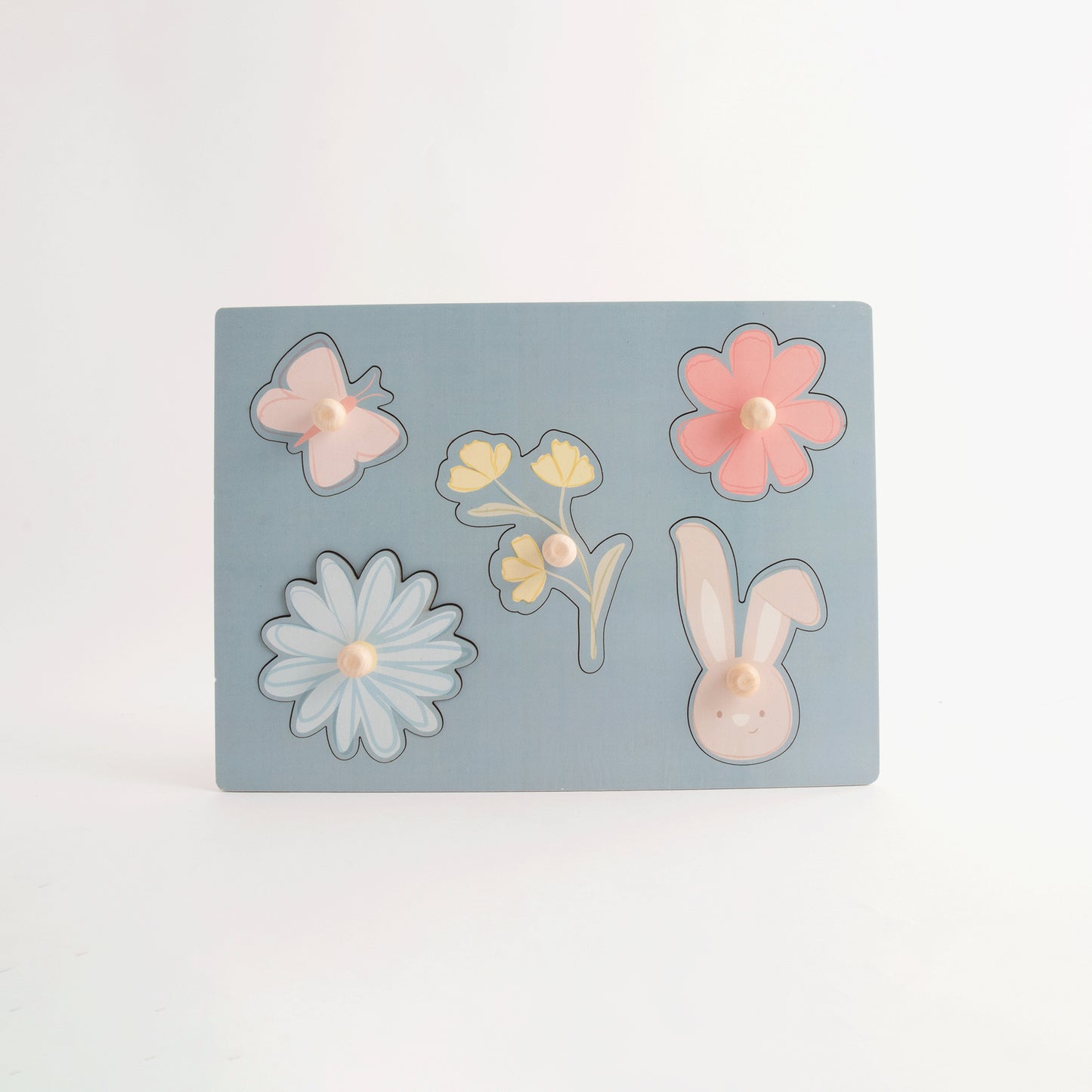 Baby Wooden Puzzle PB - PRETTY GARDEN