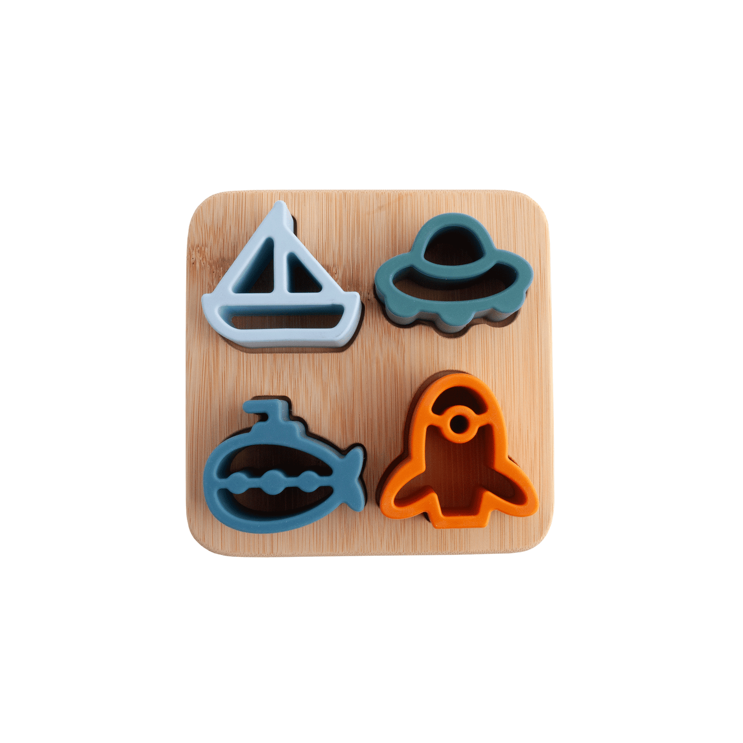 Baby Silicone Puzzle PB - VEHICLE