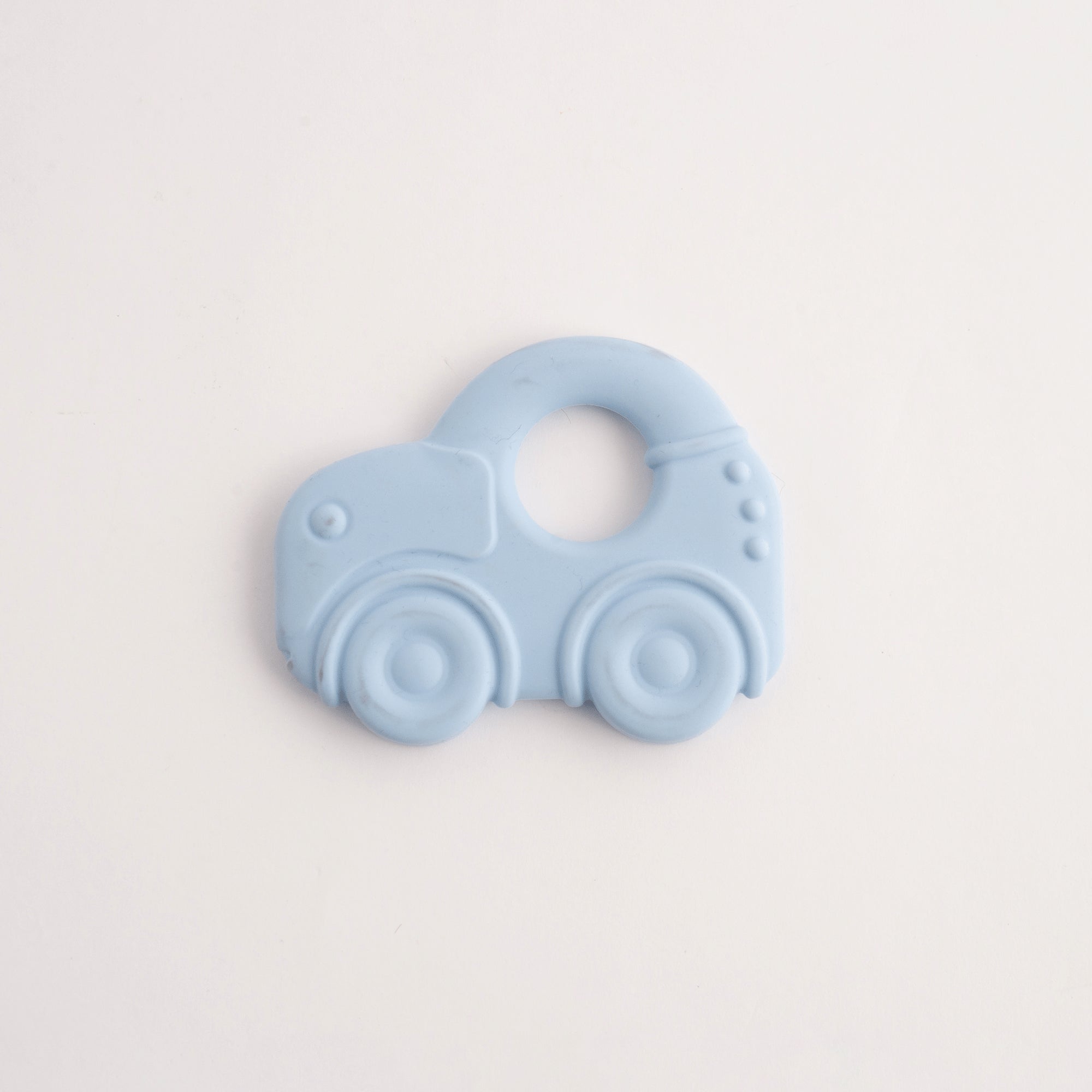 Baby Silicone Car Teether PB - BLUE