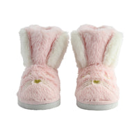 Novelty Slipper Boots Size 5-6 - Pink Bunny