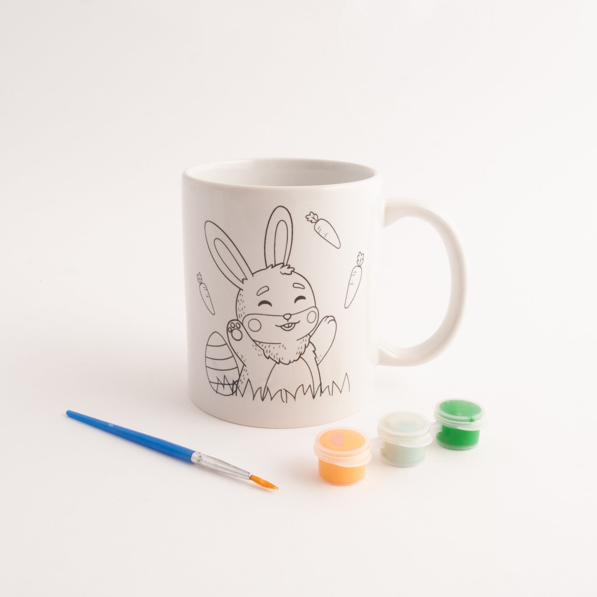 Paint Your Own Mug Easter Craft Kit - Bunny