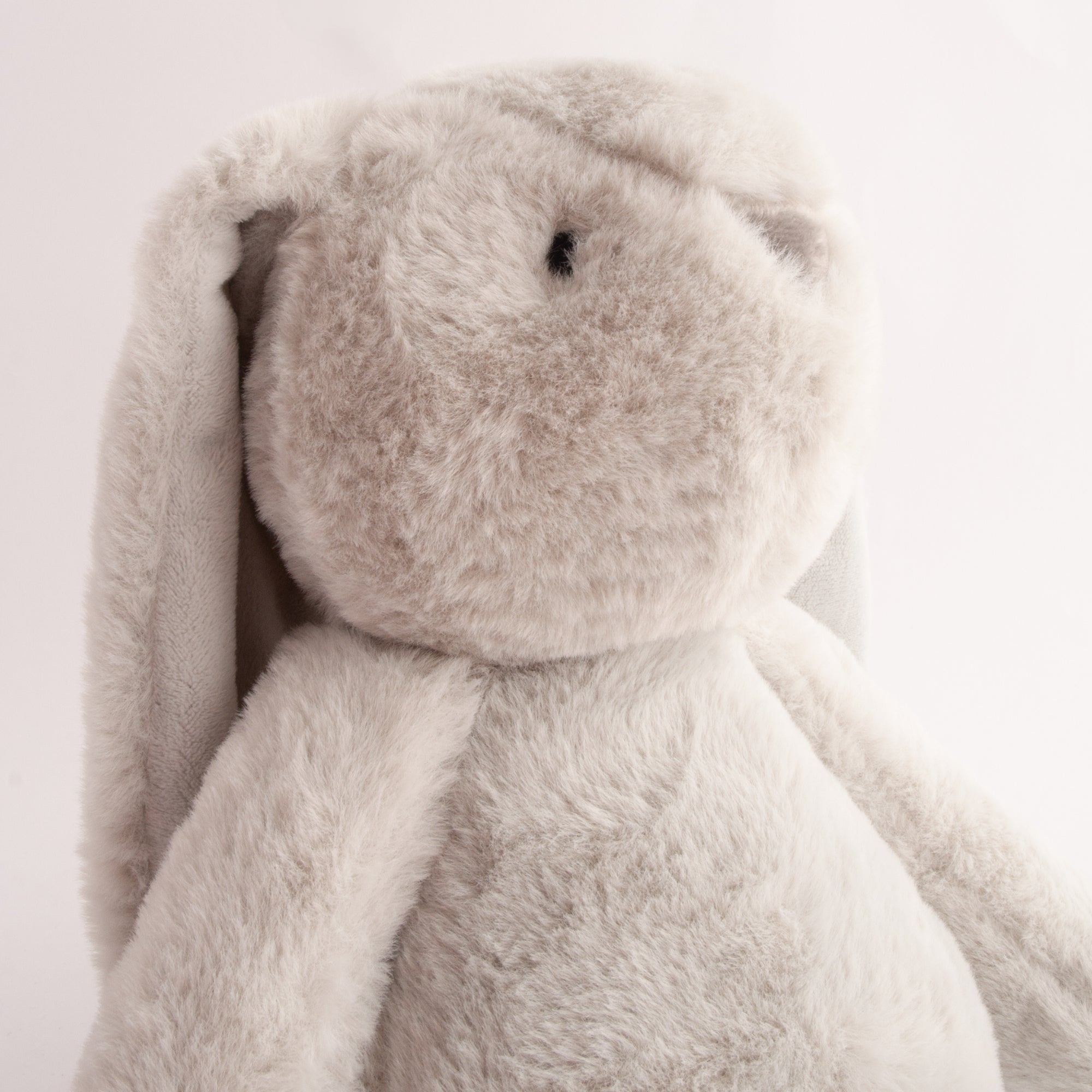 Plush Bunny Large - Light Grey