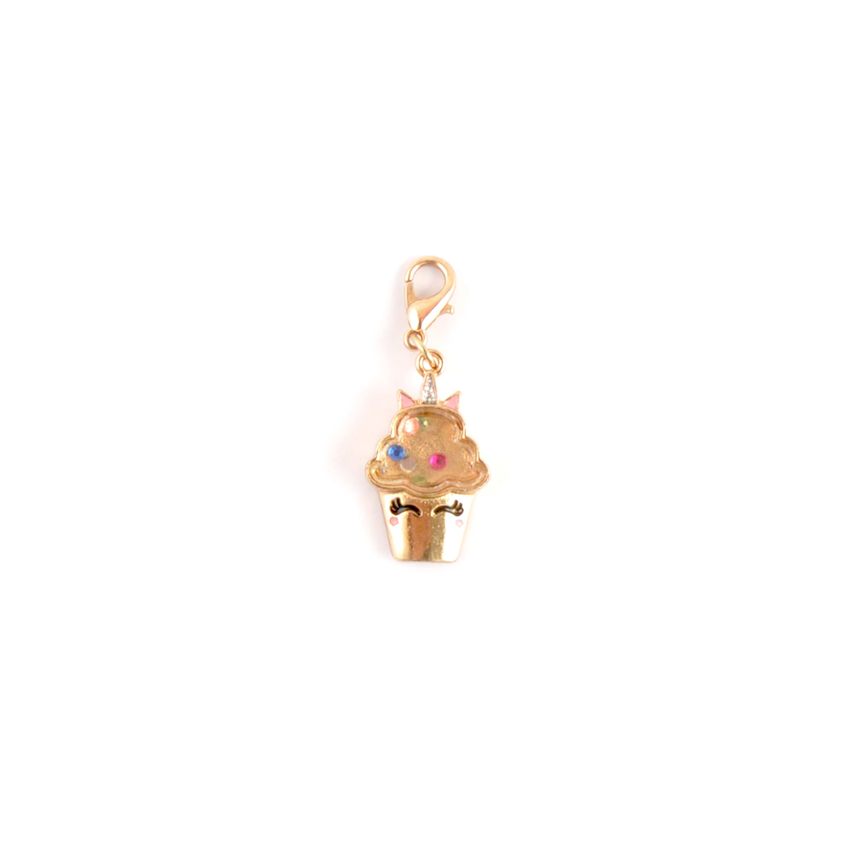 KaiserKids Charm - GOLD CUPCAKE