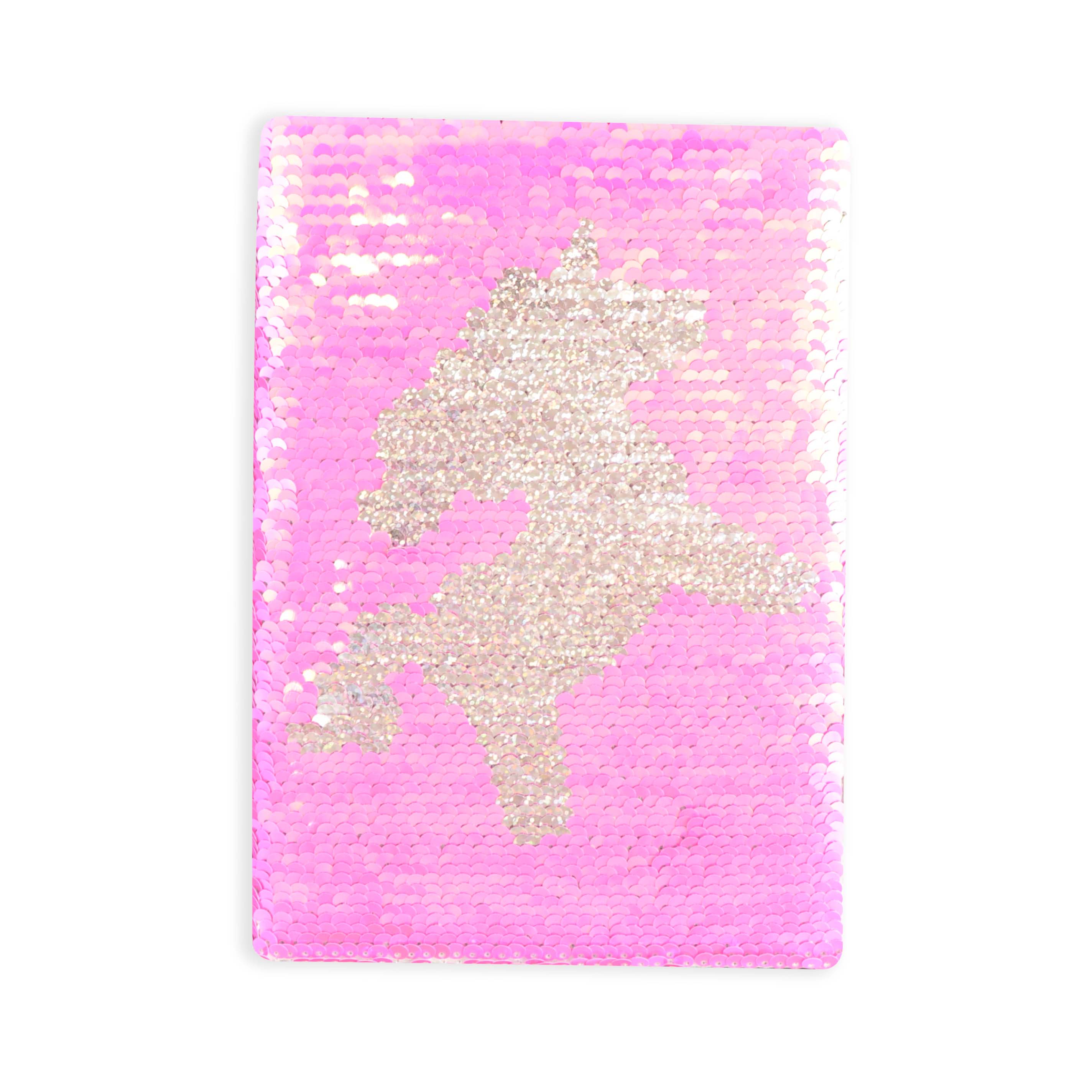 Sequin Notebook - Unicorn