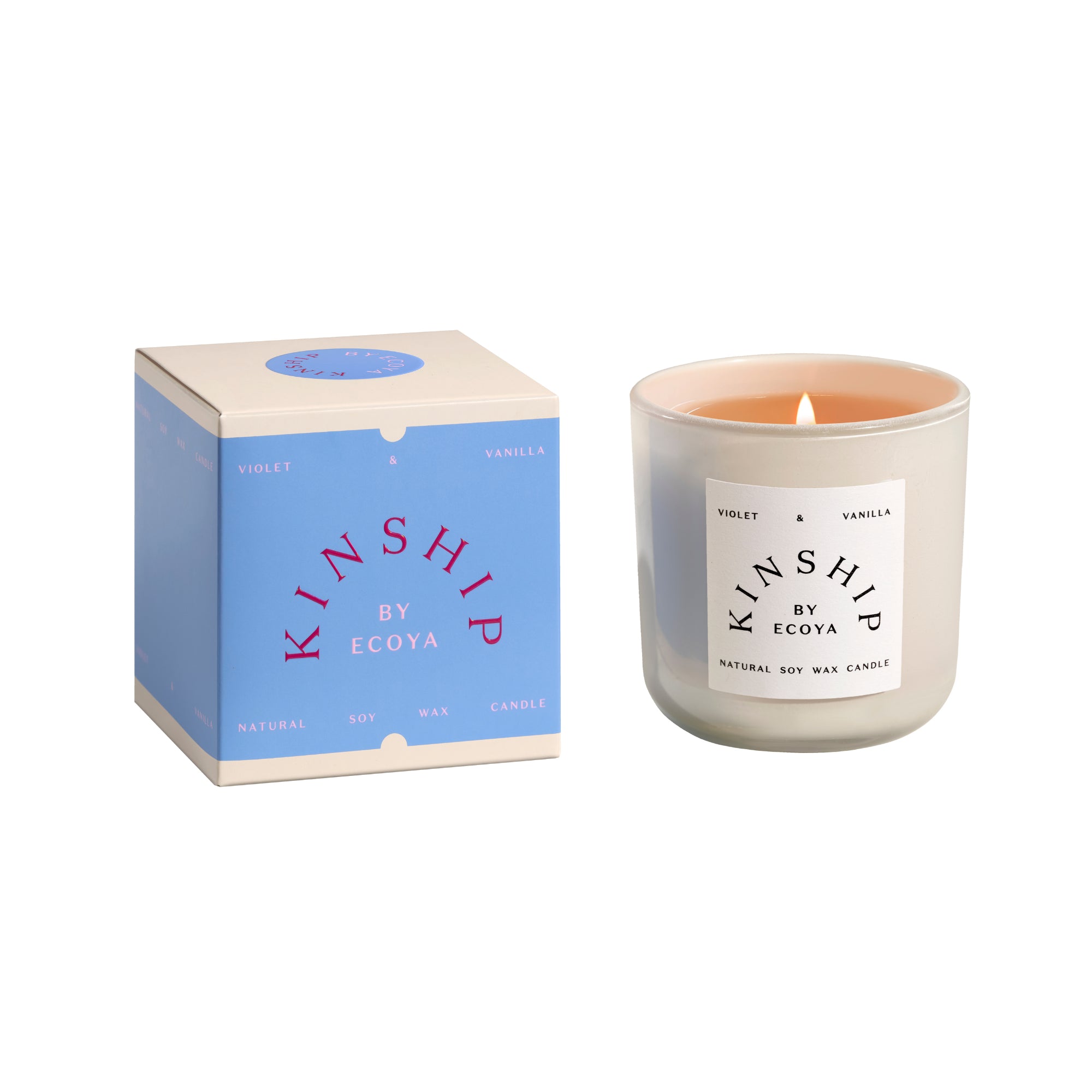 Ecoya Kinship - Violet & Vanilla Candle 375g