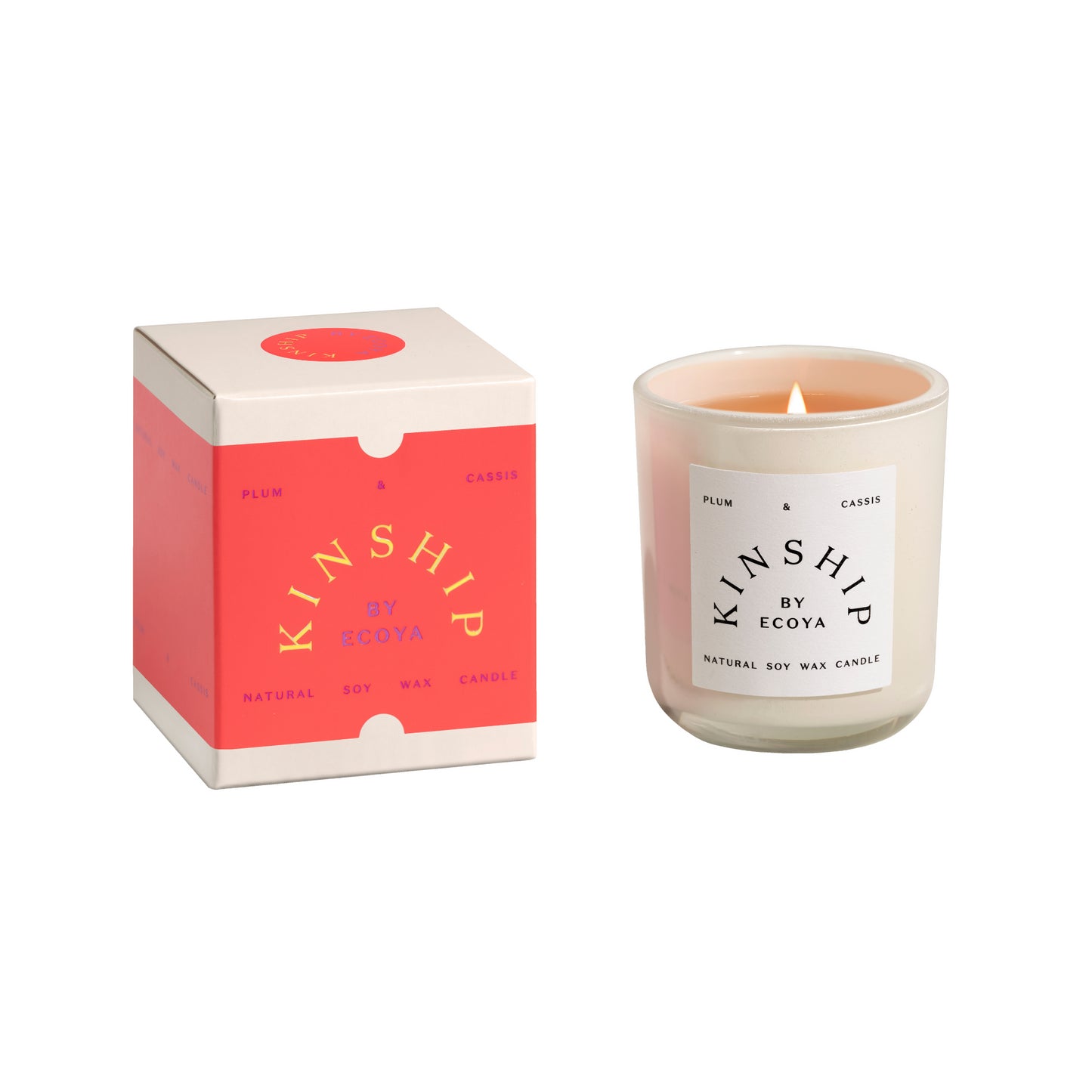 Ecoya Kinship - Plum & Cassis Mini Candle 75g