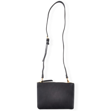 Rectangle Shoulder Bag - Black