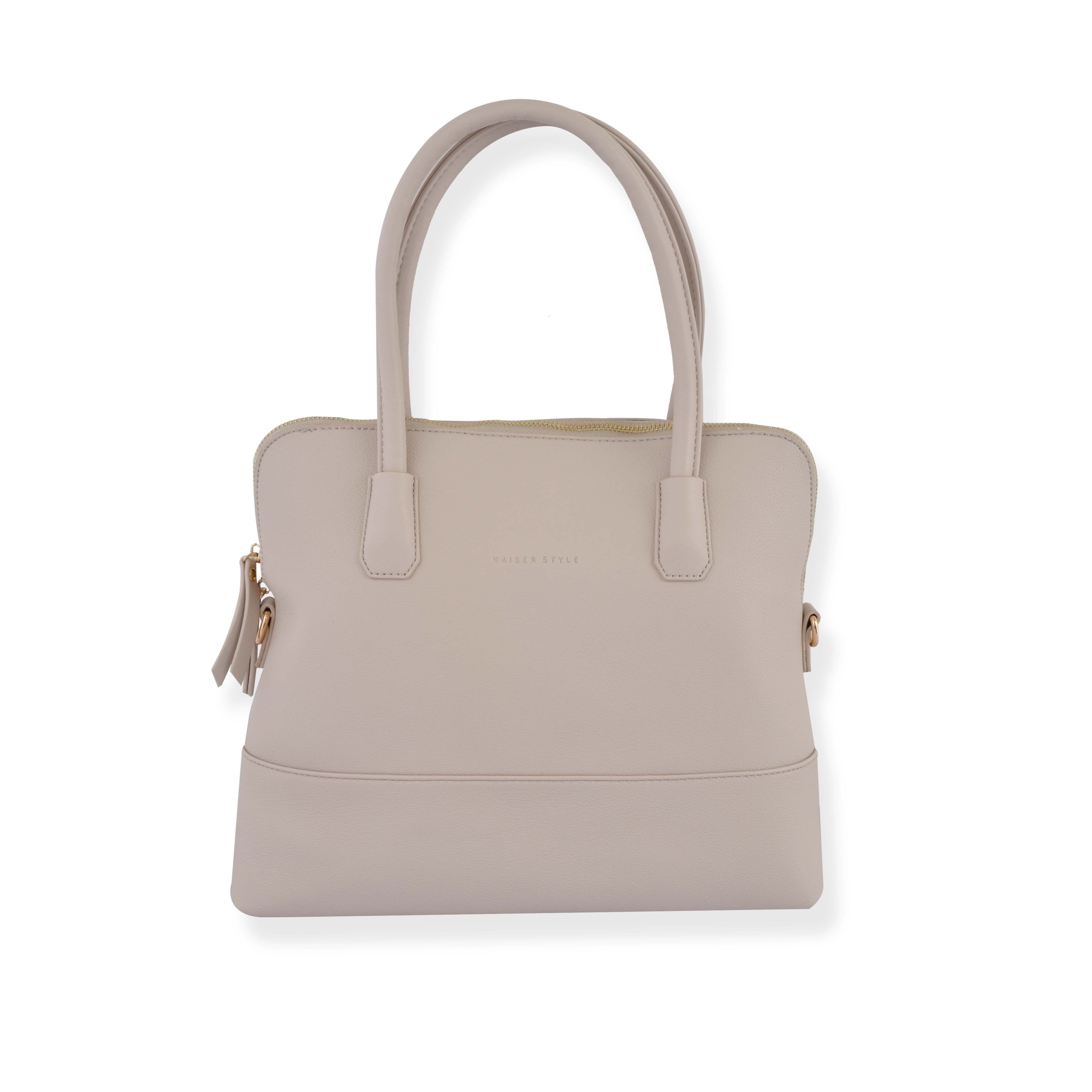 Satchel Bag - BEIGE