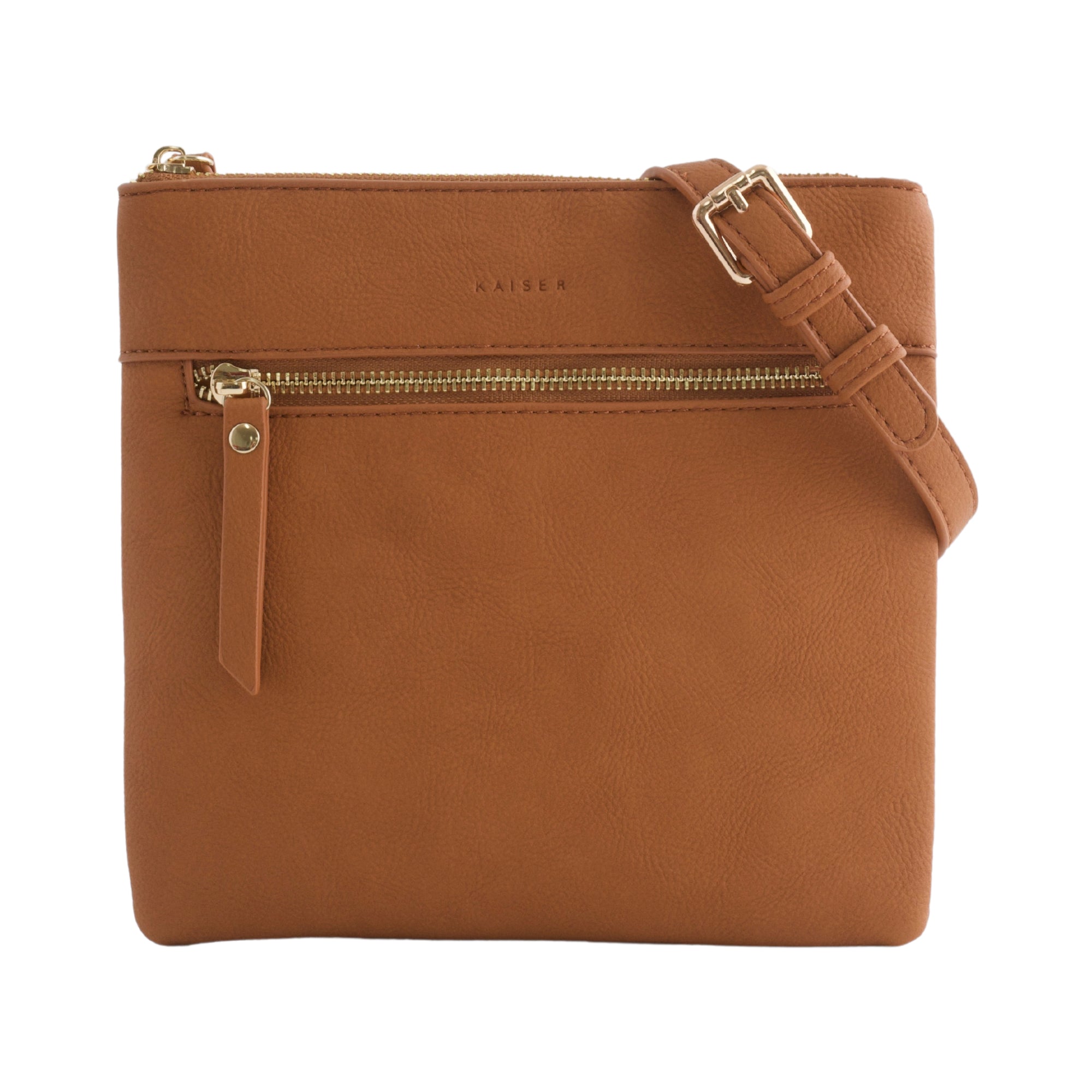 Square Shoulder Bag - TAN