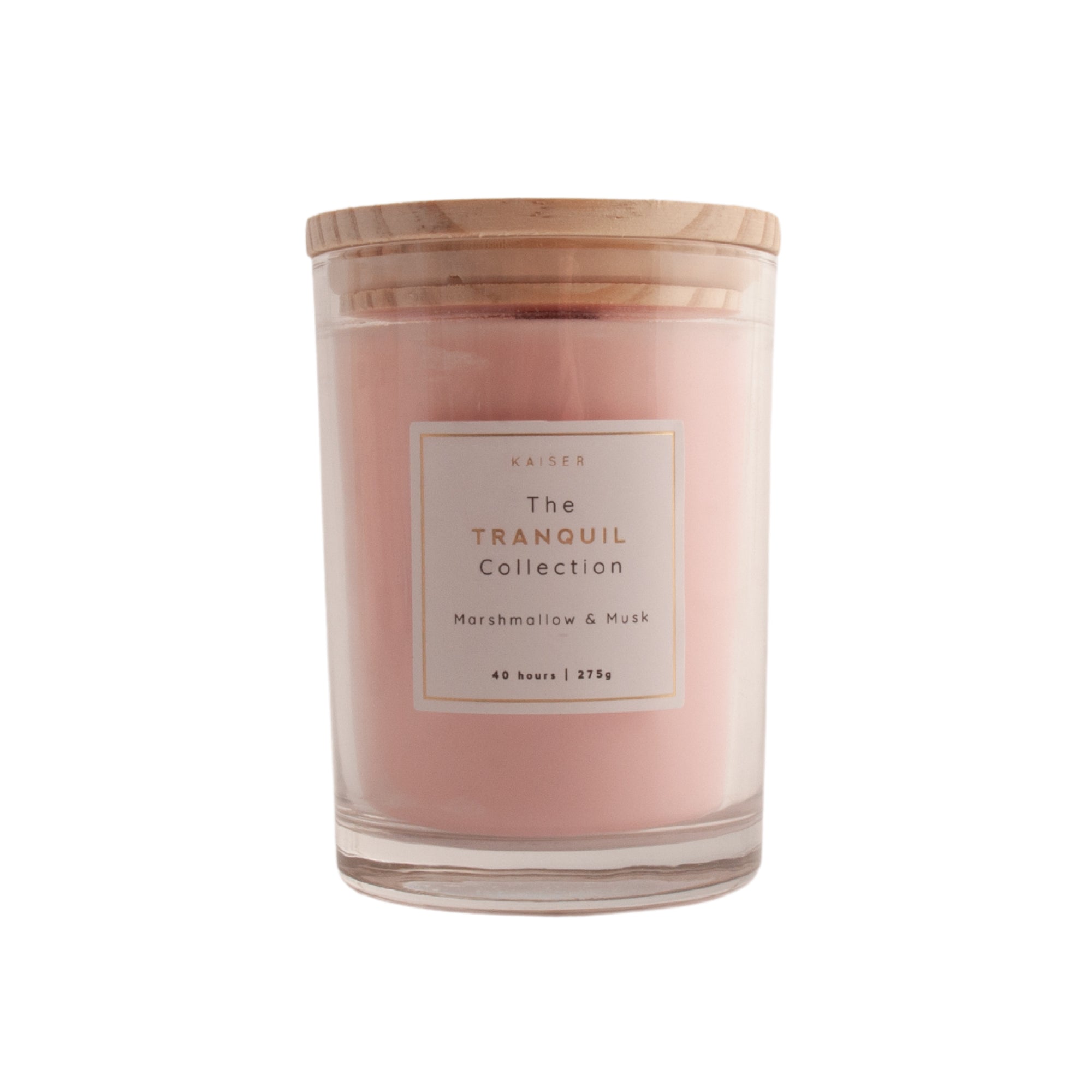 Candle Tranquil 40hr - MARSHMALLOW & MUSK