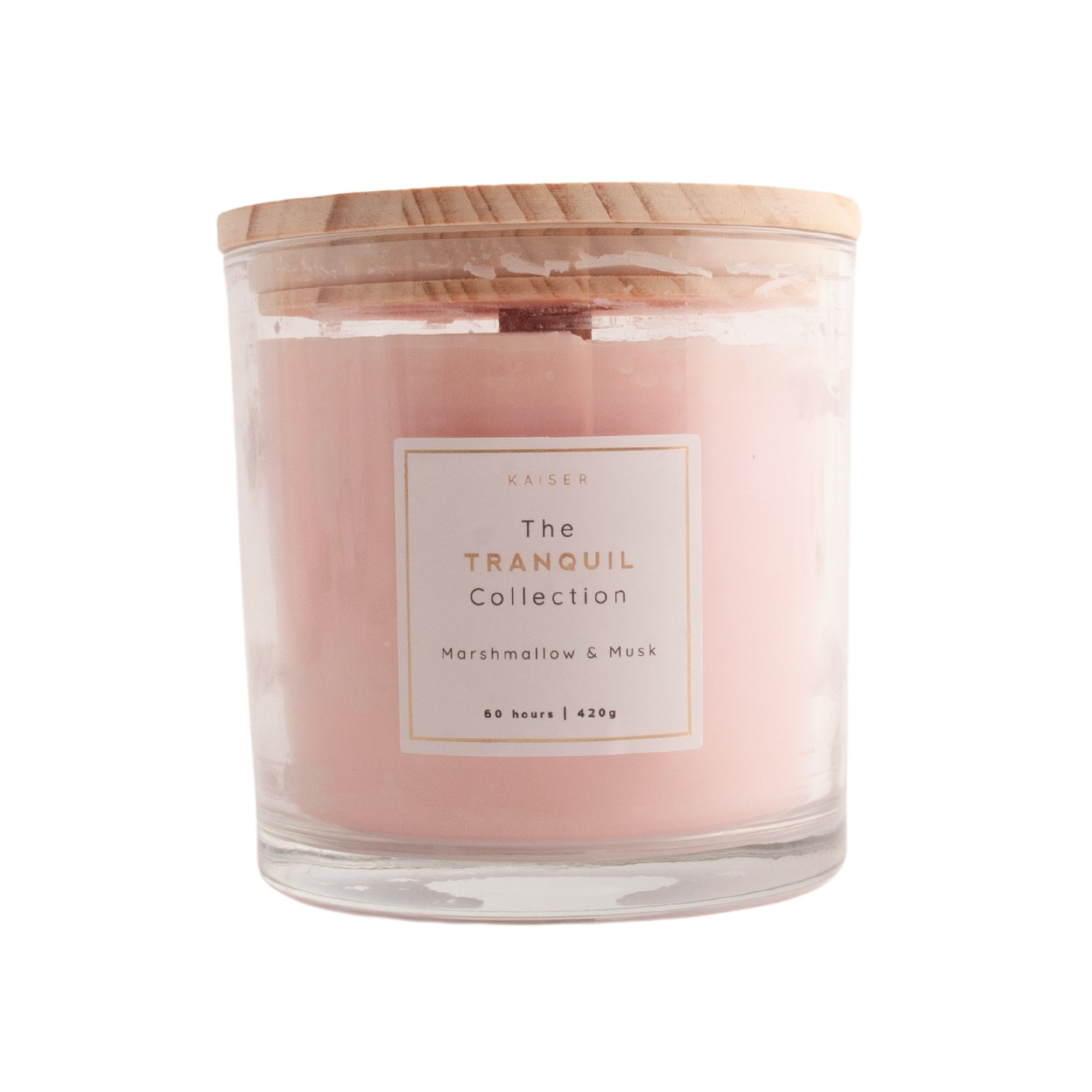 Candle Tranquil 60hr - MARSHMALLOW & MUSK