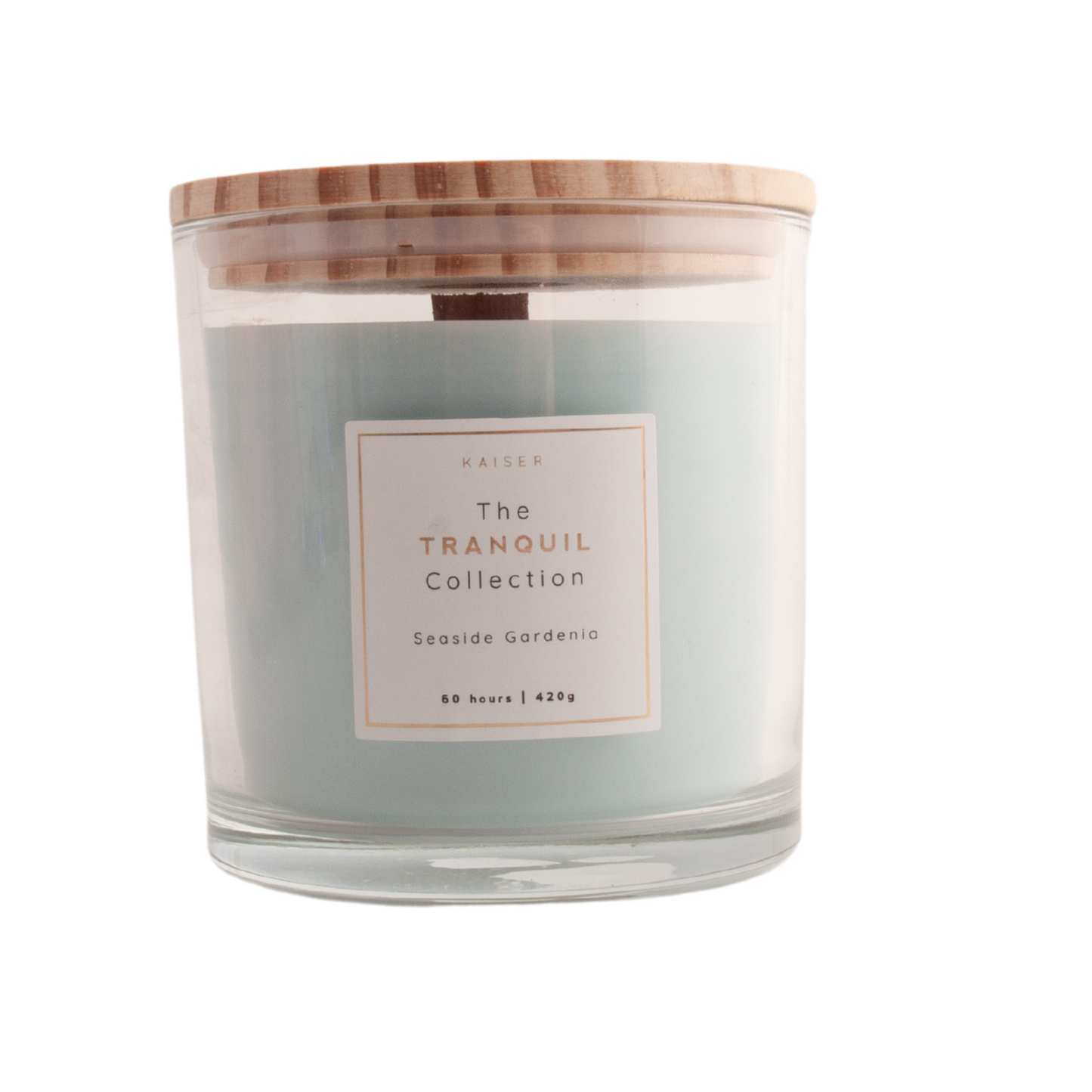 Candle Tranquil 60hr - SEASIDE GARDENIA