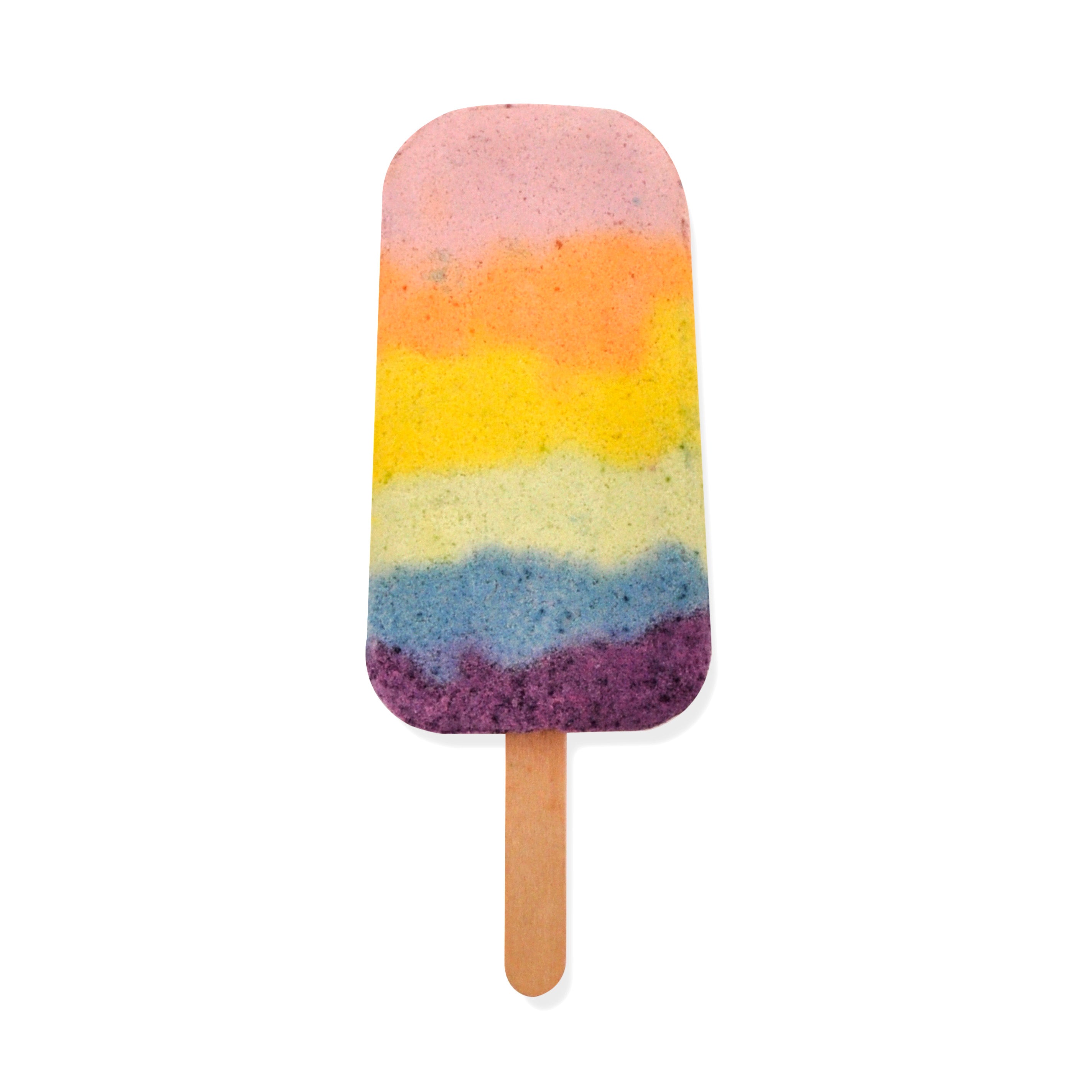 Novelty Bath Bomb - RAINBOW ICY POLE