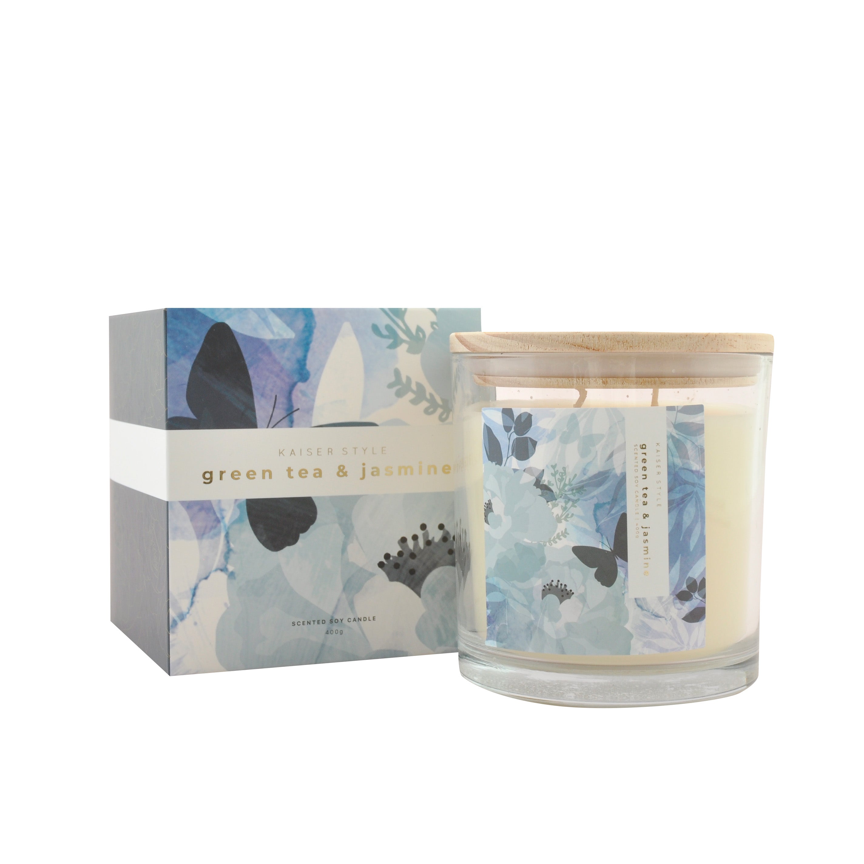 Candle Wonderlust 60hr - GREEN TEA & JASMINE