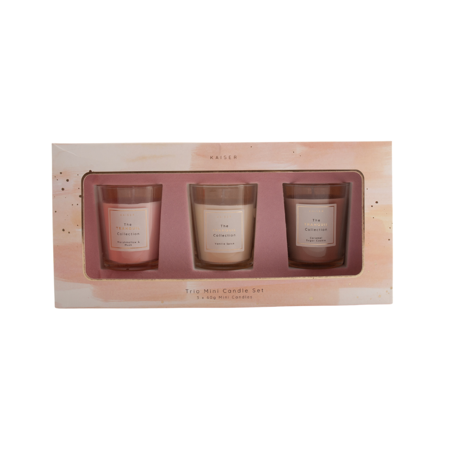 3pk Candles Tranquil - SWEET SCENTS