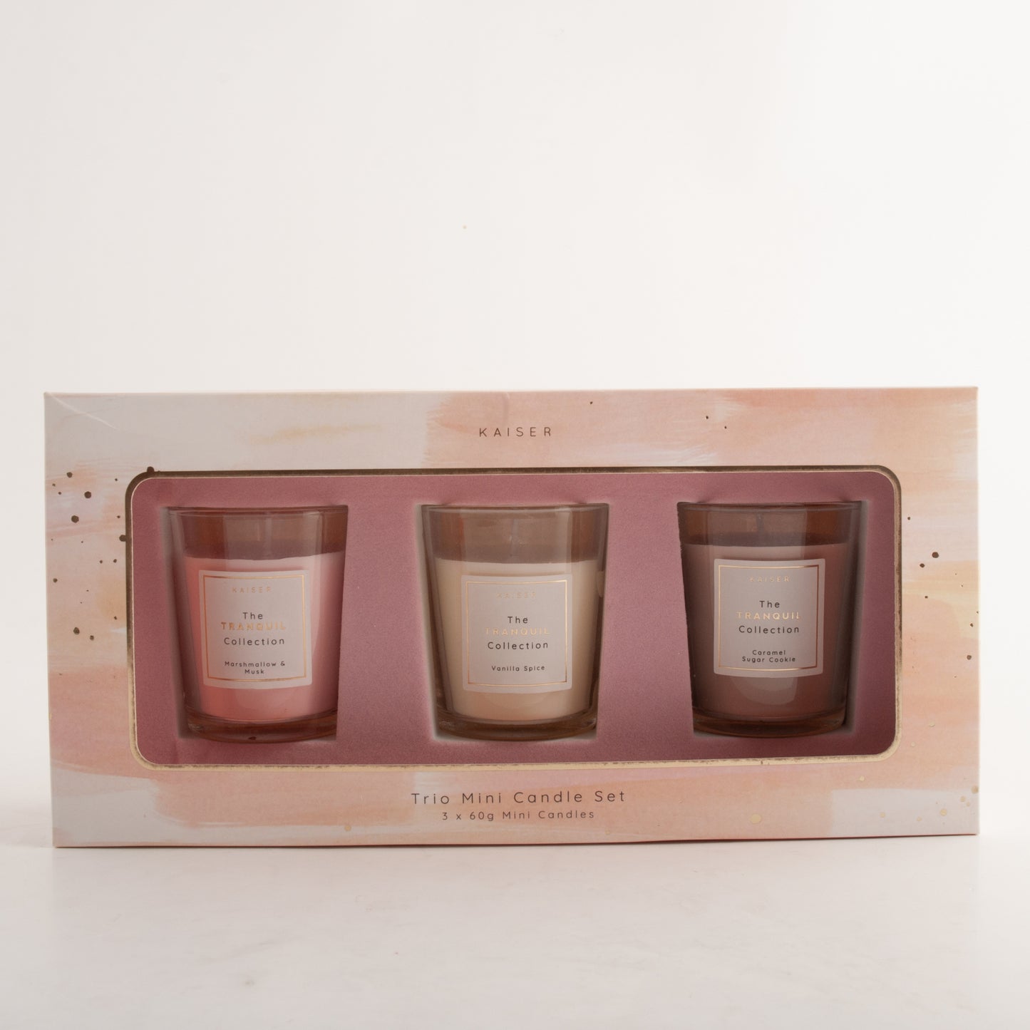 3pk Candles Tranquil - SWEET SCENTS