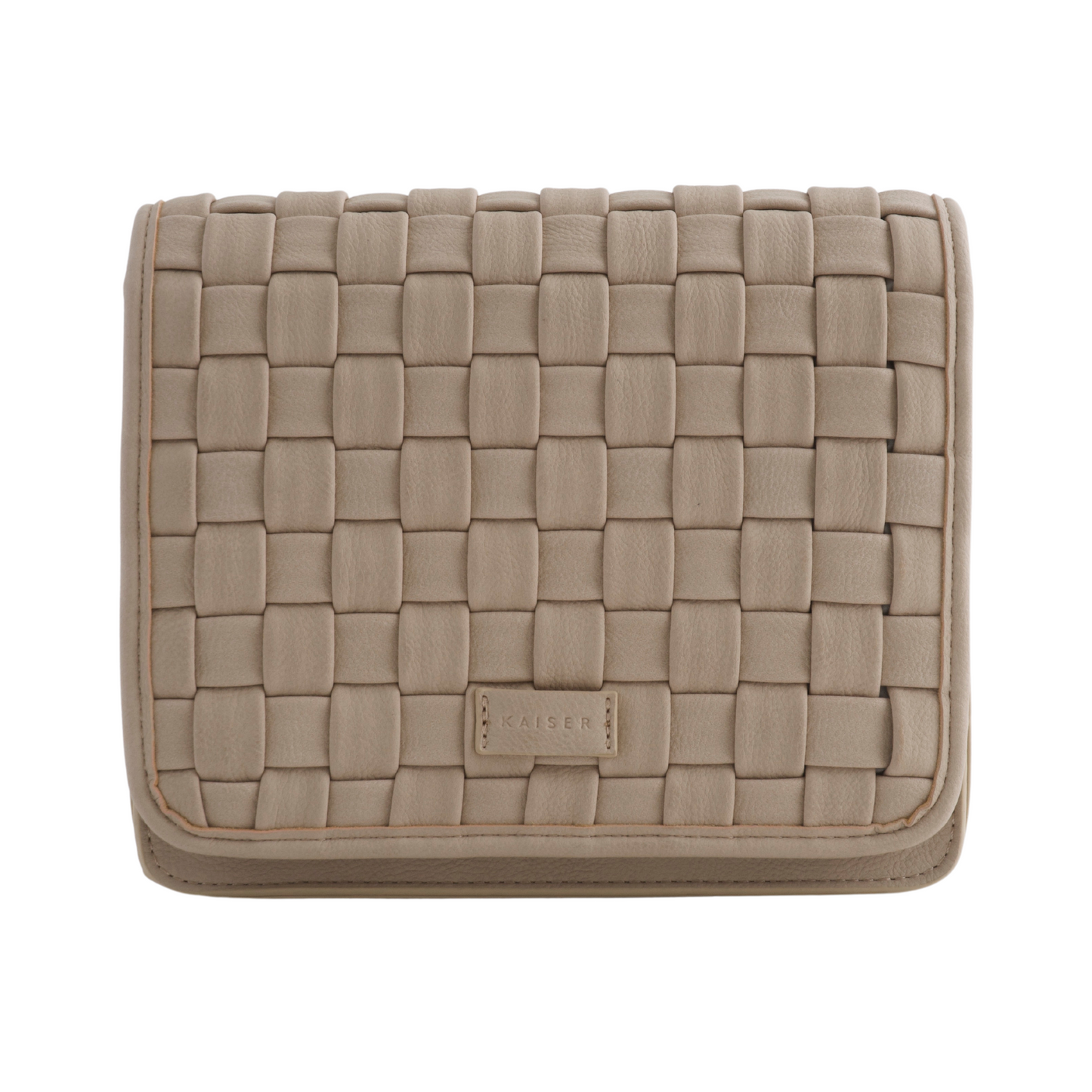 Woven Classic Side Bag - Beige