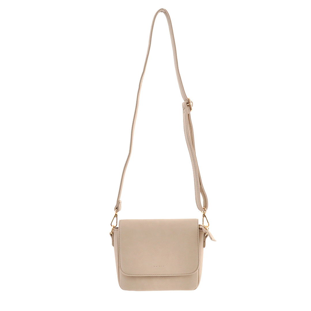 Small Satchel Bag - Beige