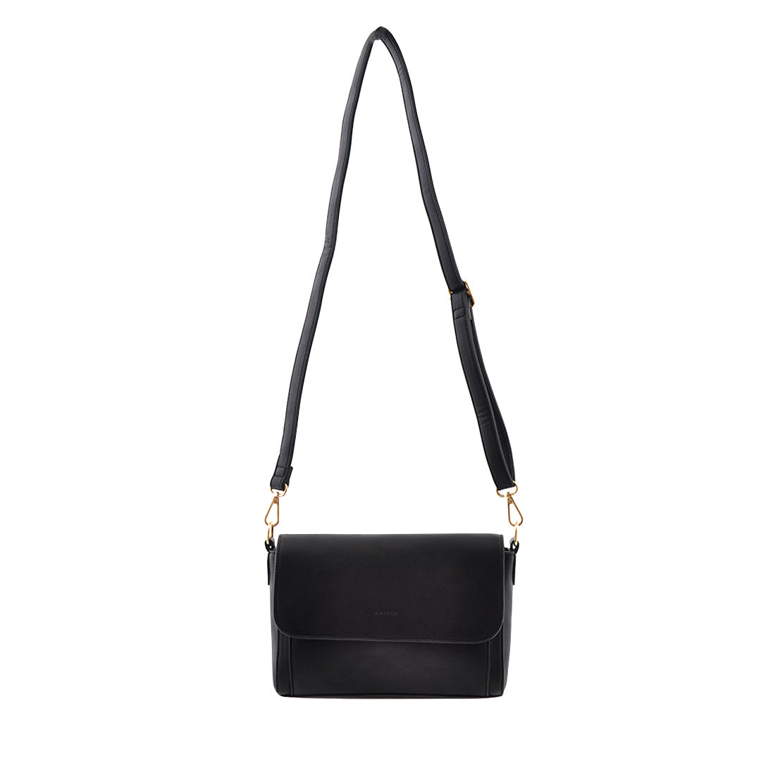 Small Satchel Bag - Black