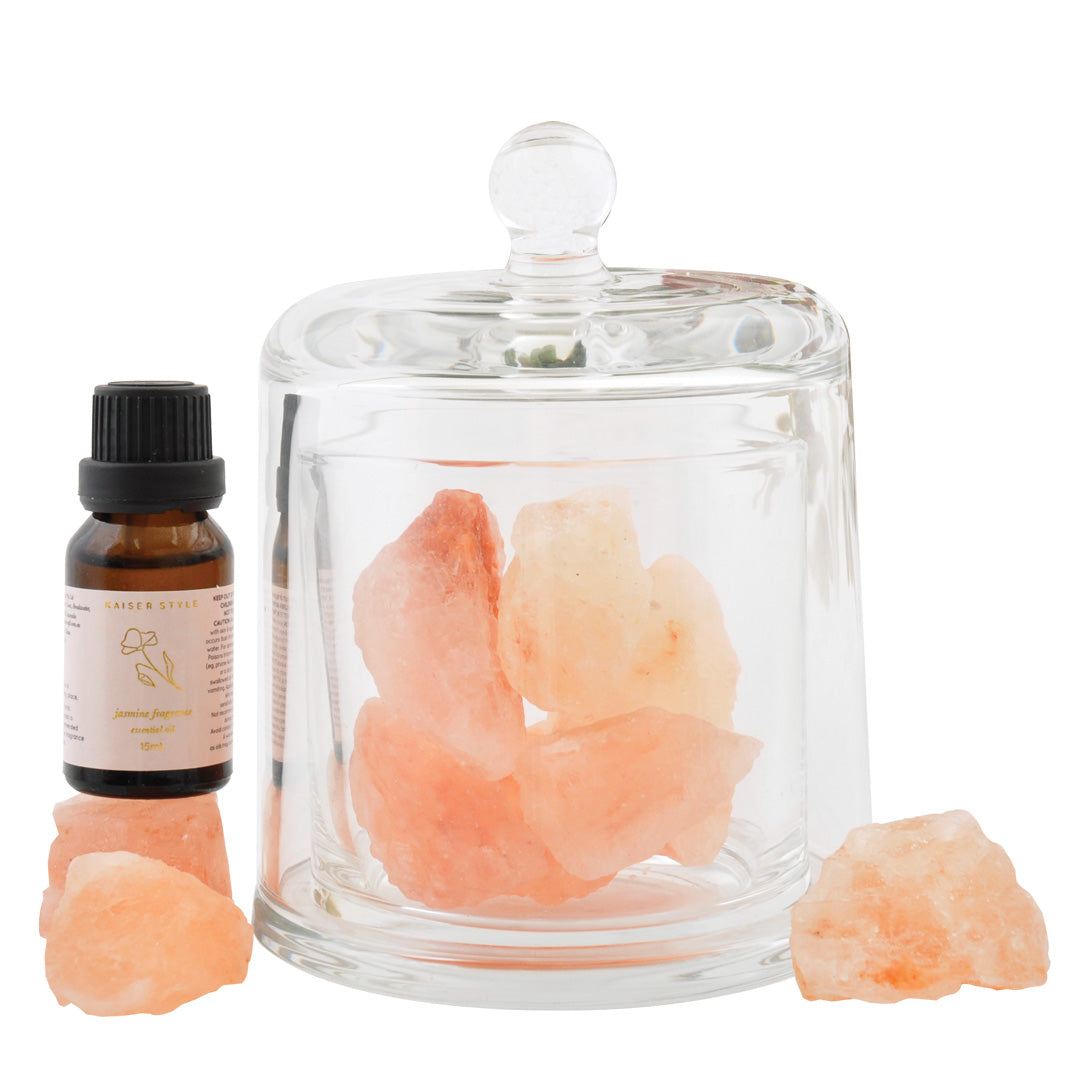 Fragrance Stone & Oil Set - HIMALAYAN ROCK SALT