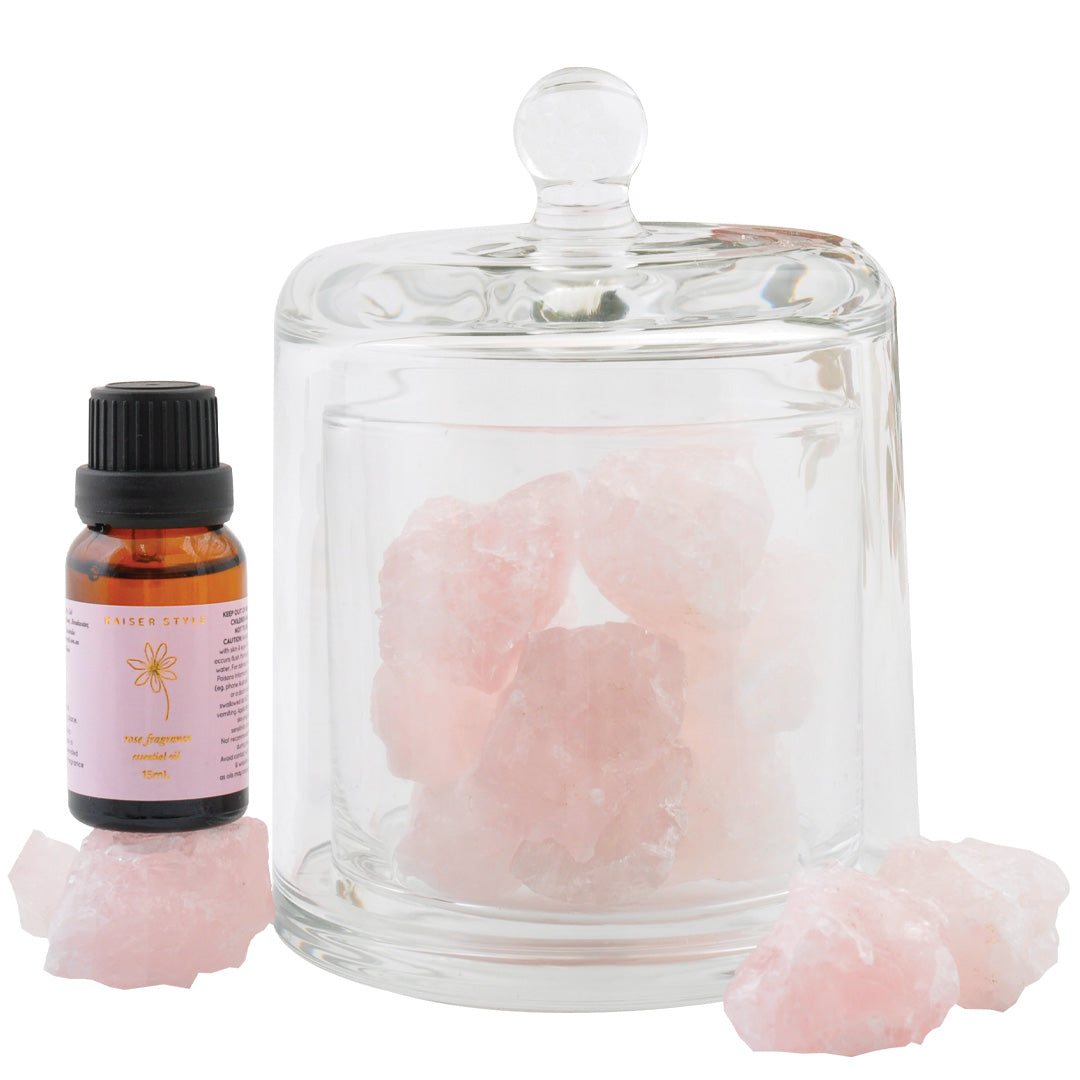 Fragrance Stone & Oil Set - ROSE