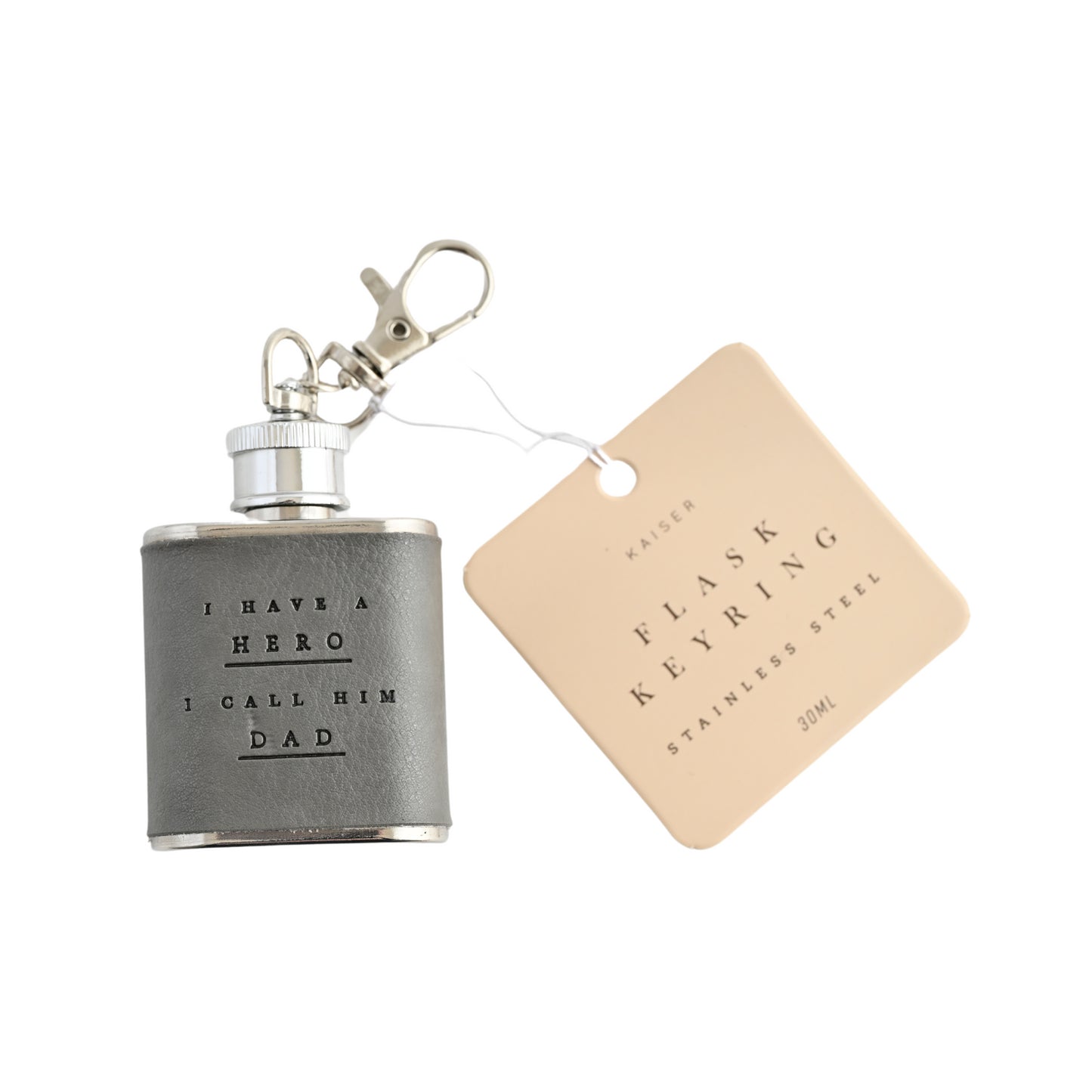 Flask Keyring - Hero