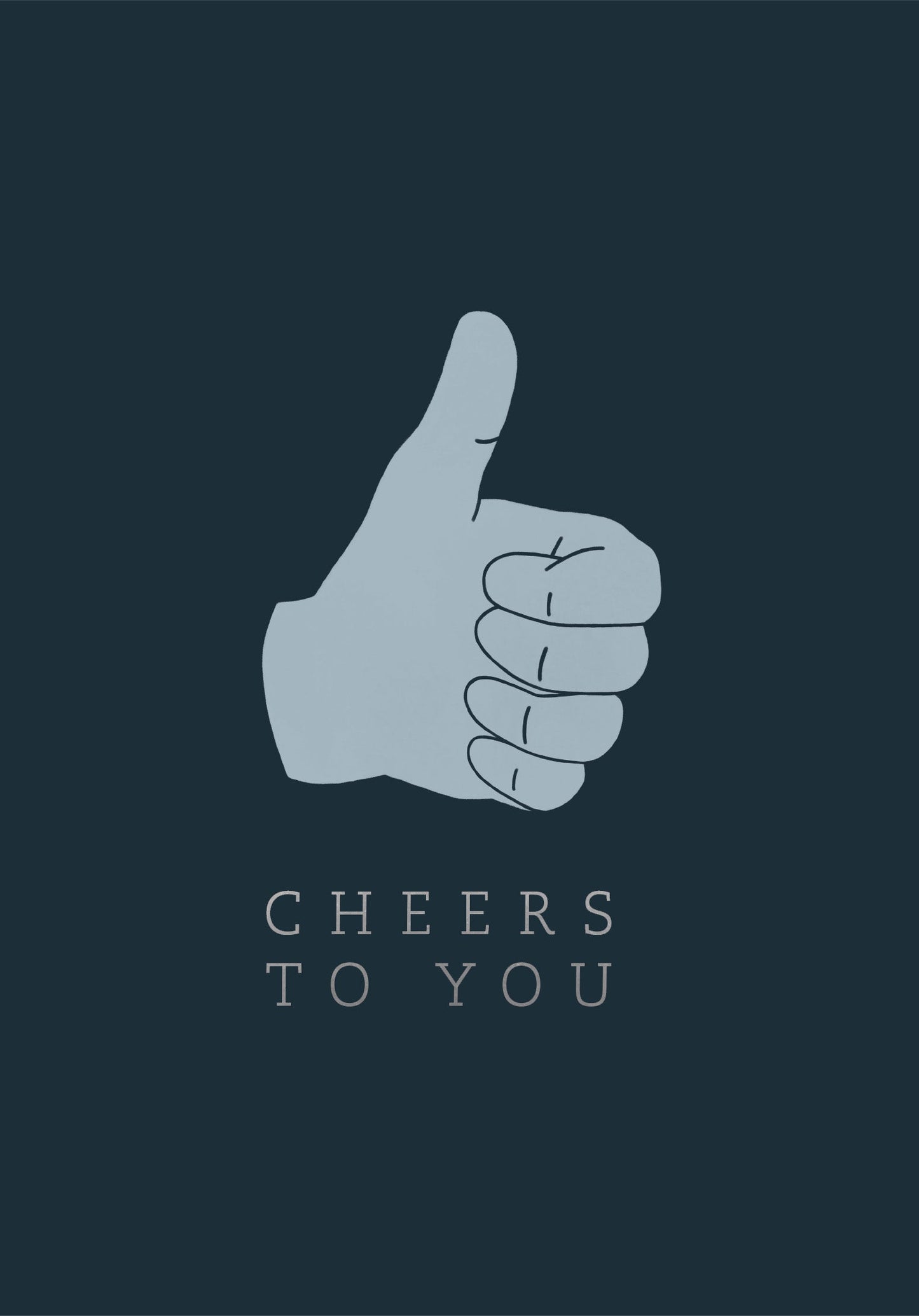 Greeting Card - Thumbs Up