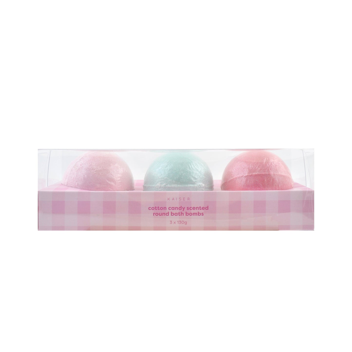 Bath Bomb Tube 3pk - COTTON CANDY