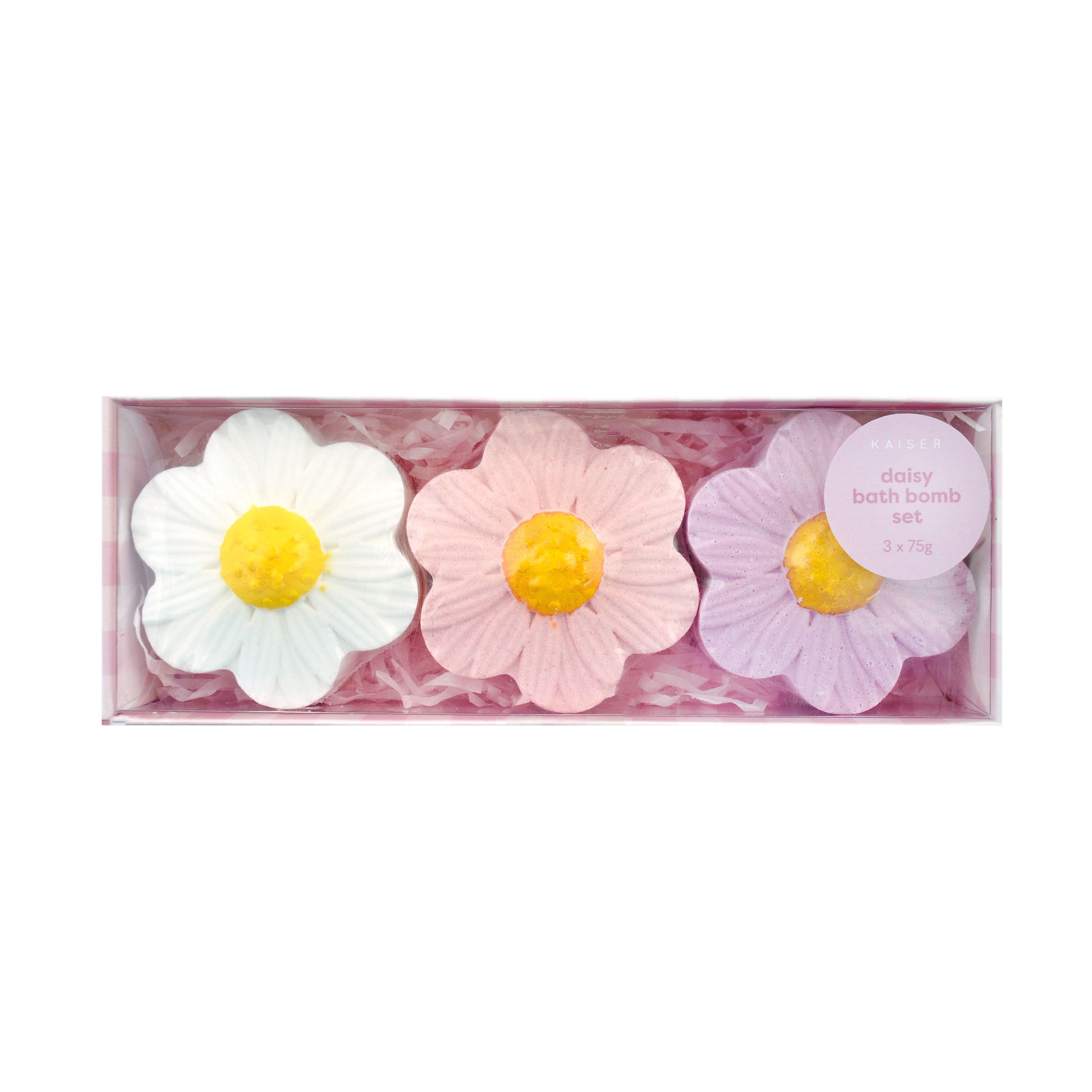 Novelty Bath Bomb 3pk - DAISY