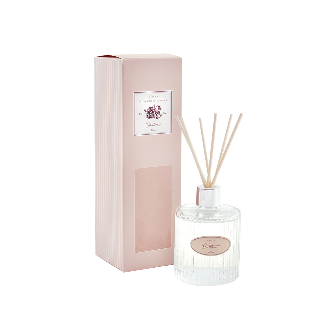 Reeded Range Diffuser 75Ml - Gardenia