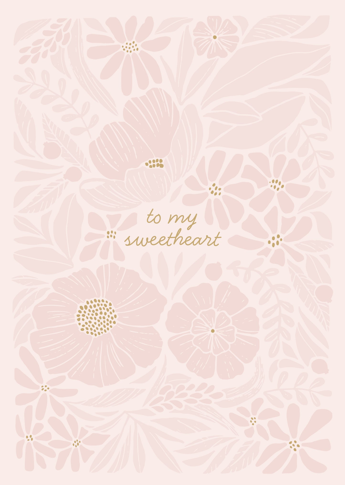 Greeting Card Valentine- Sweetheart