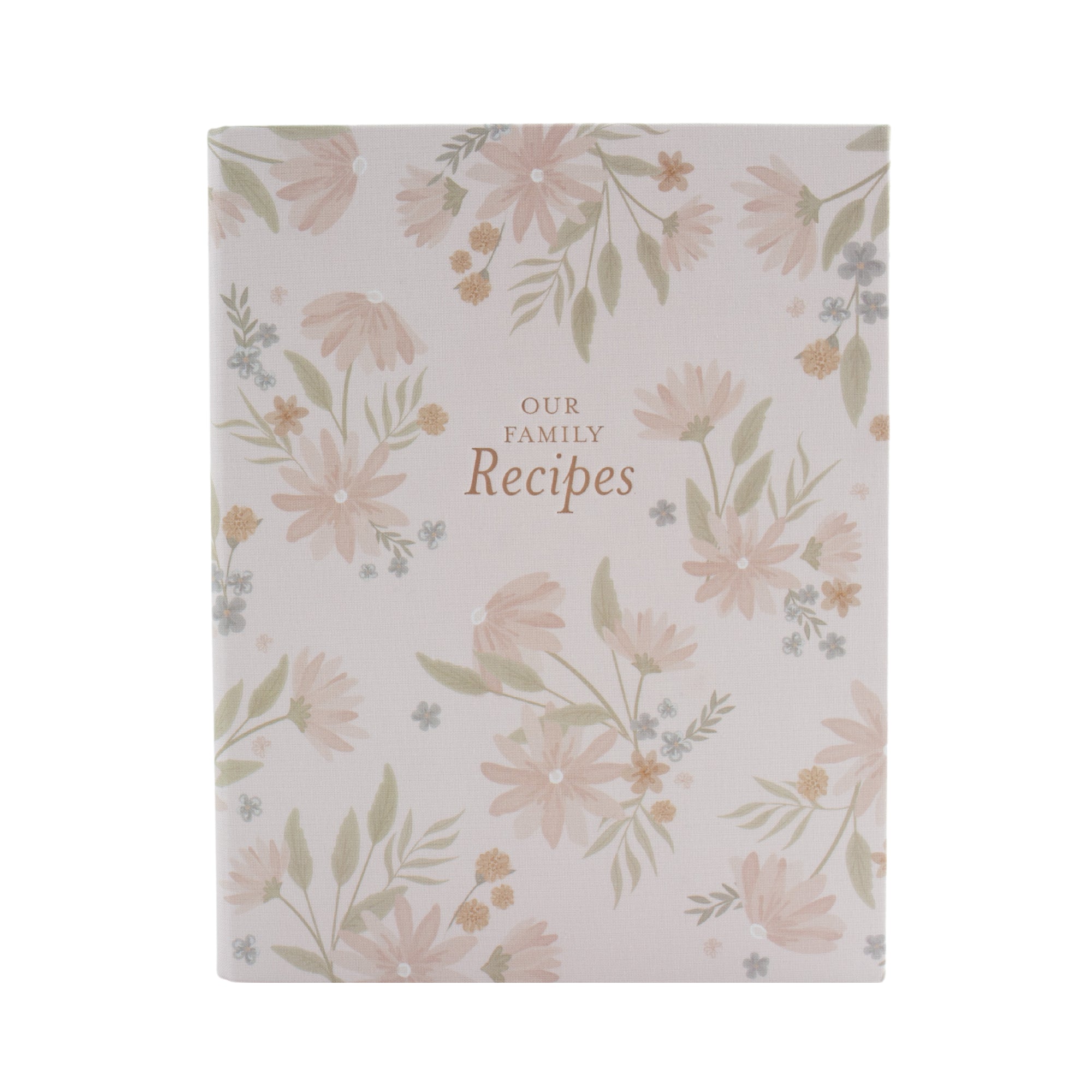 Recipe Binder Small - Blushing Floral