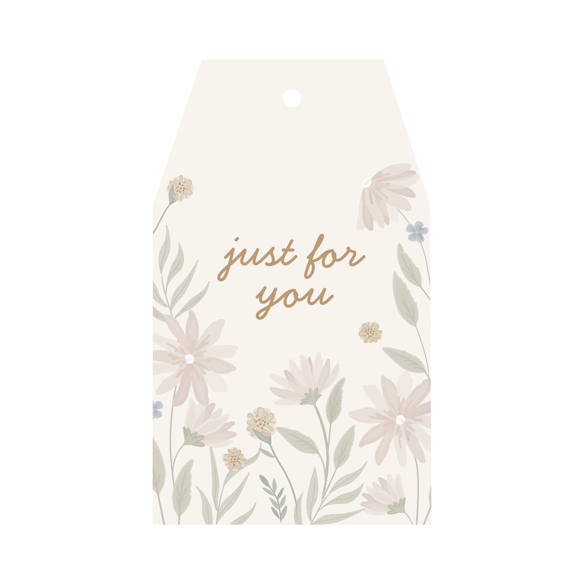 10Pk Gift Tags - Blushing Floral