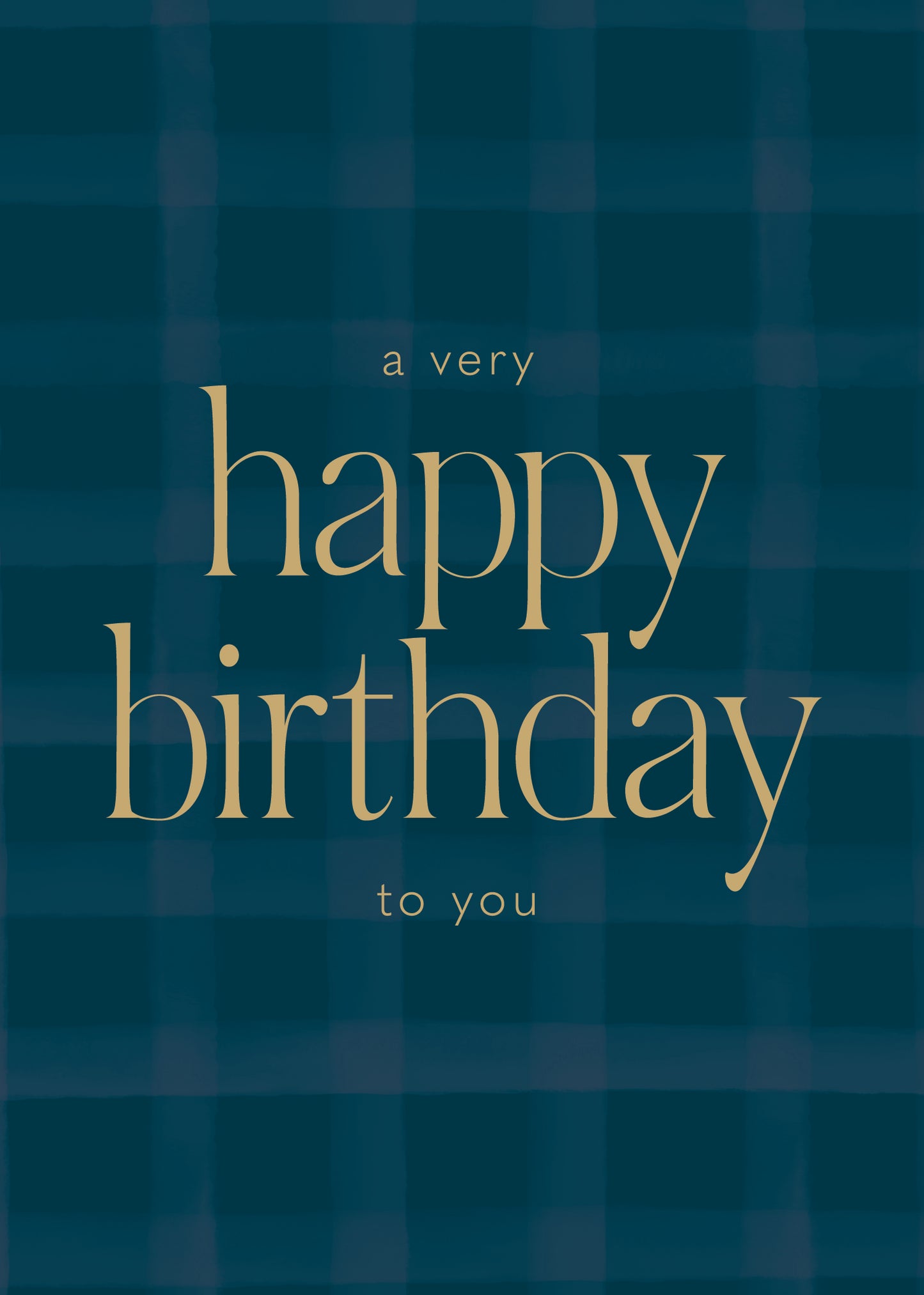 Greeting Card Gumtree Friends - Gingham Birthday