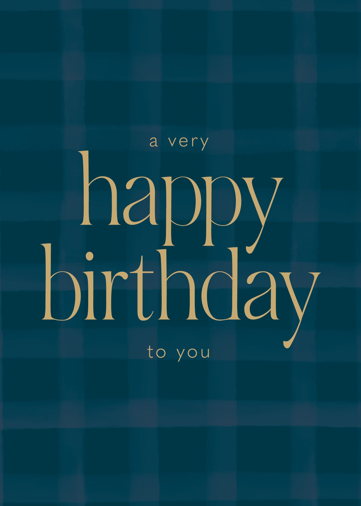 Greeting Card Gumtree Friends - Gingham Birthday