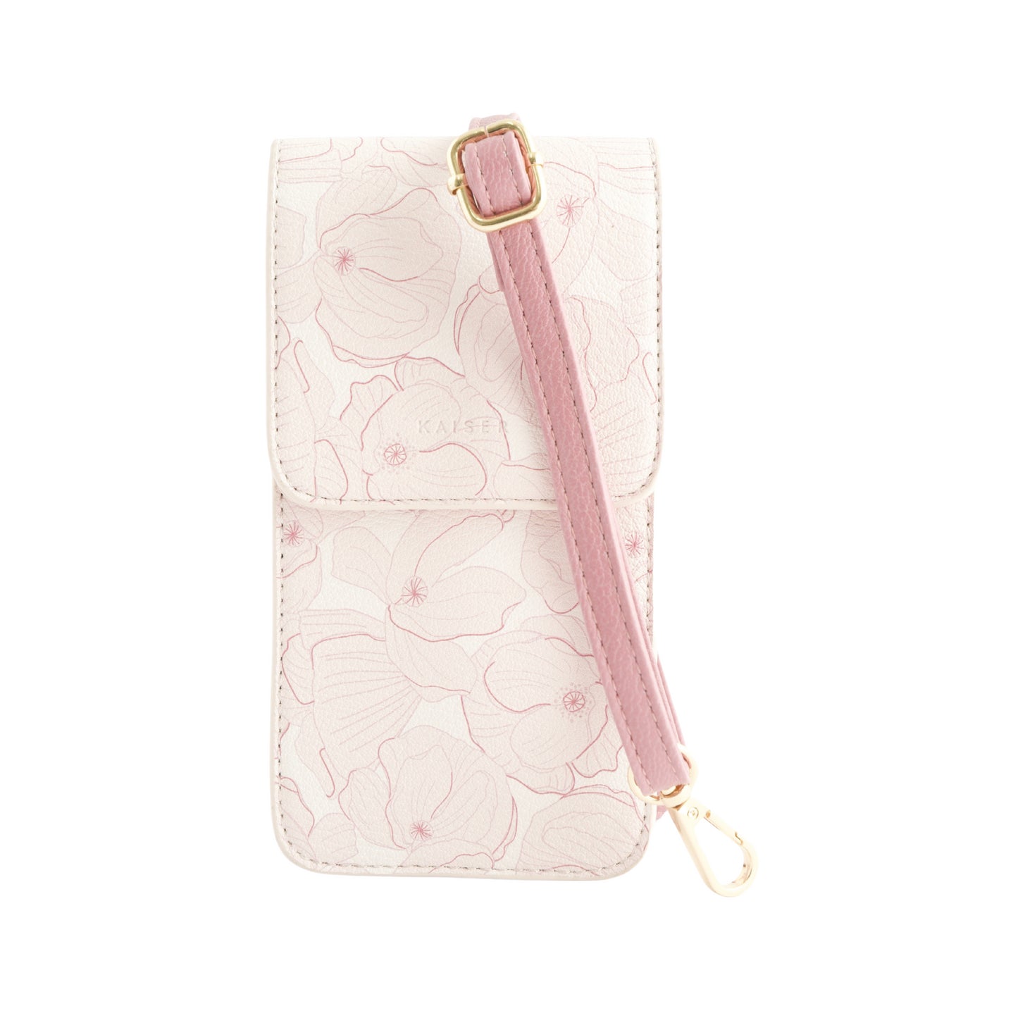 Crossbody Phone Bag - Rose Posy