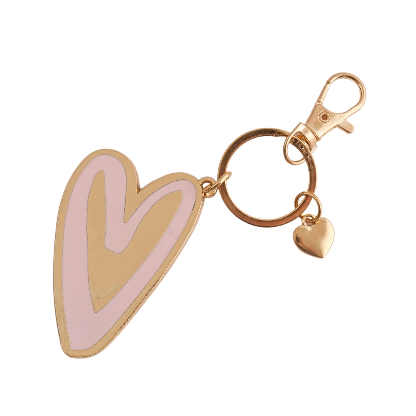 Metal Key Ring - Heart